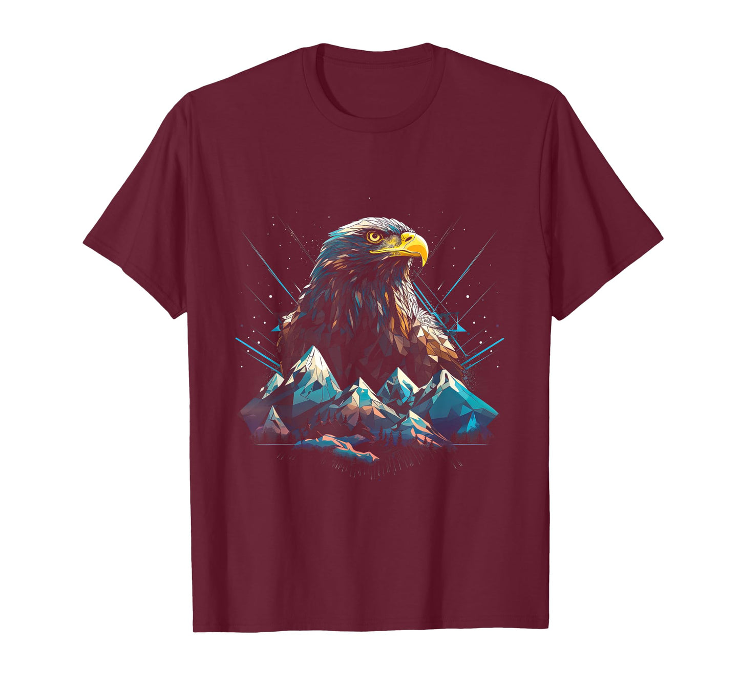 Bald eagle Bird Nature Usa Lightning T-Shirt