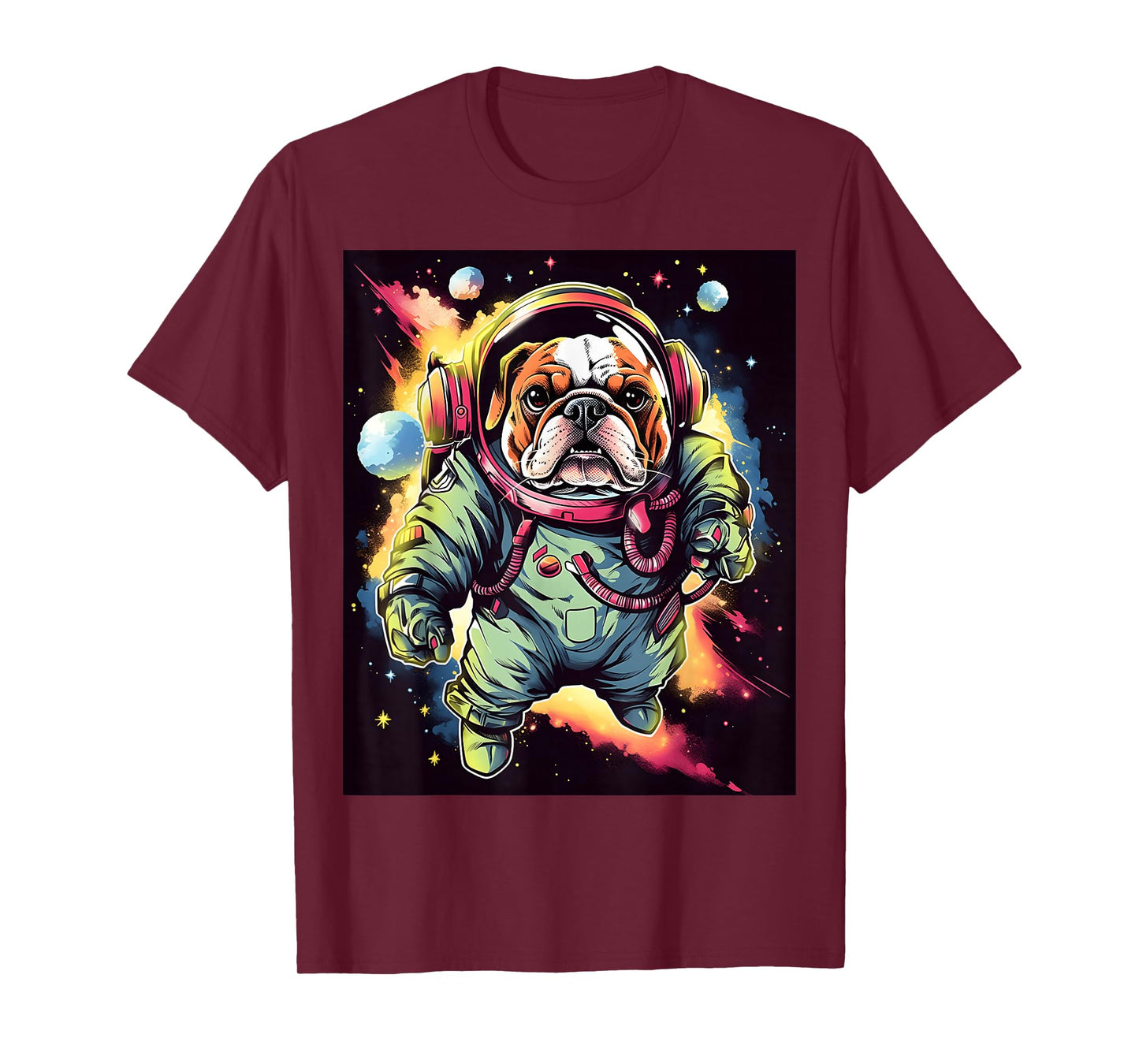 AstroBulldog: Journey to the Stars T-Shirt