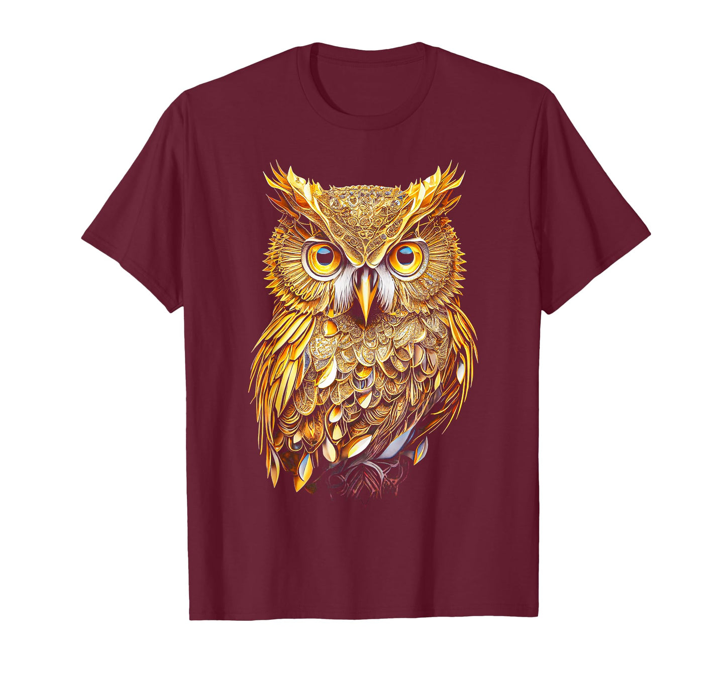 Owl Colourful Bird Art Owl Graphic Animal Owls Owl T-Shirt