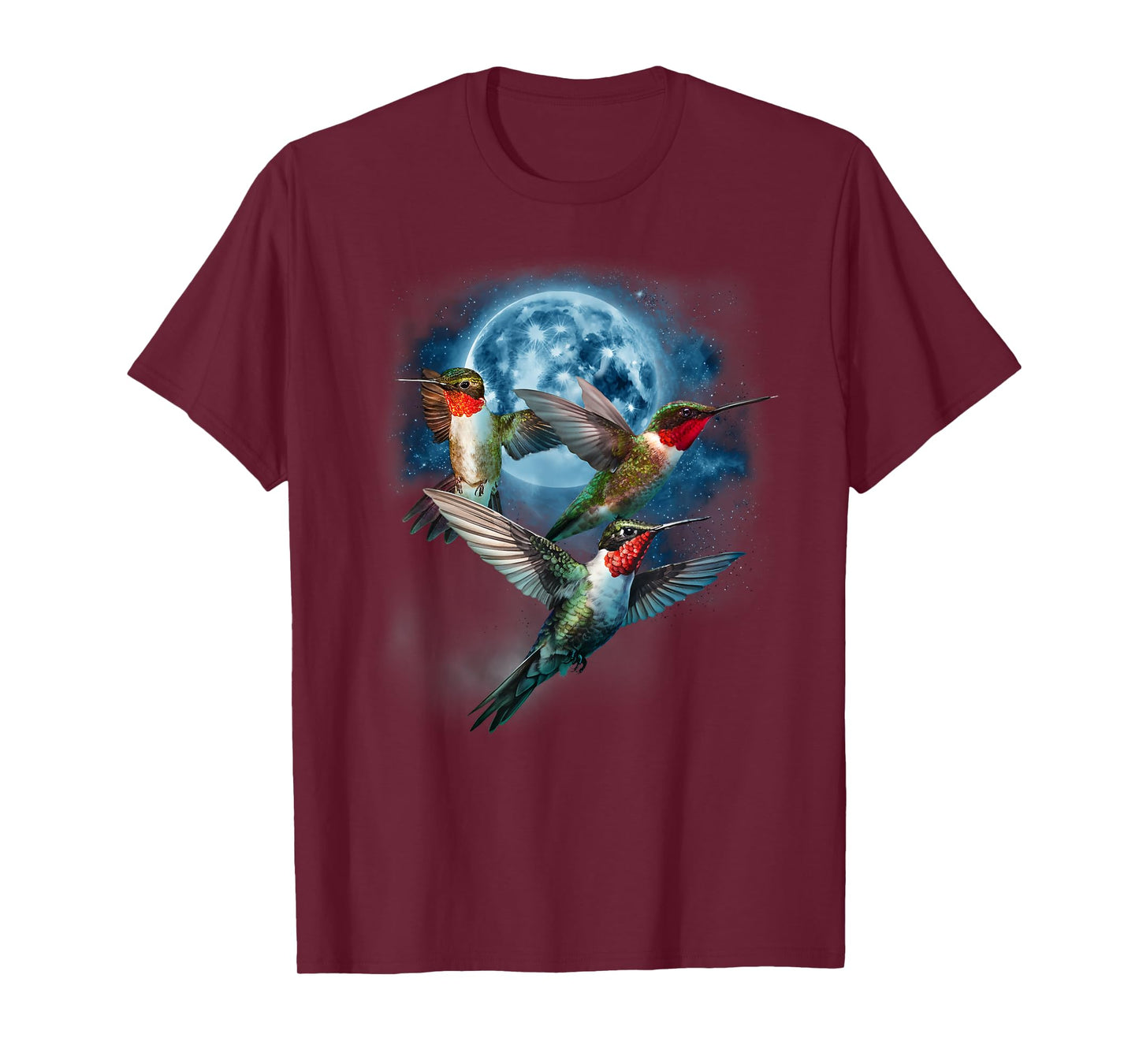 Hummingbird Shirt - Howling at the Moon Hummingbird T-Shirt