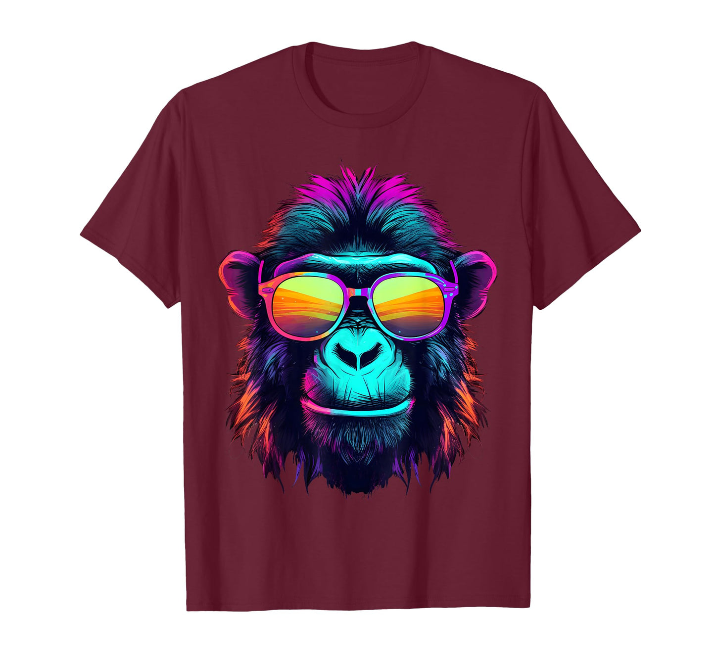 Cool Chimp with Sunglasses. T-Shirt