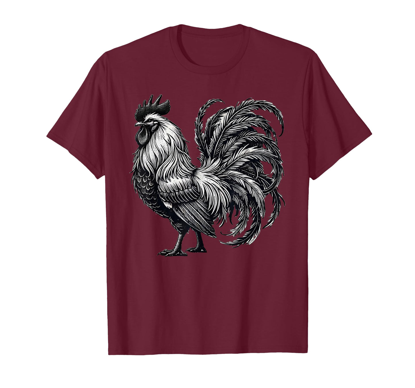 Rooster Chicken Art T-Shirt