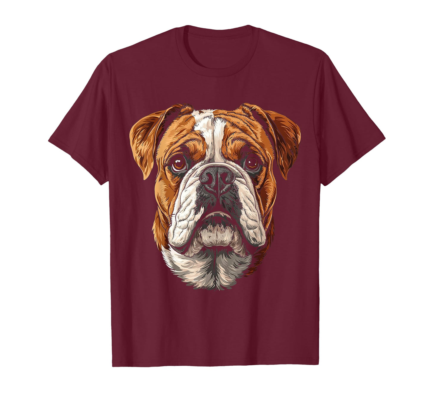 British Bulldog Dog Graphic Pet Art British Bulldog Men Women Kids T-Shirt