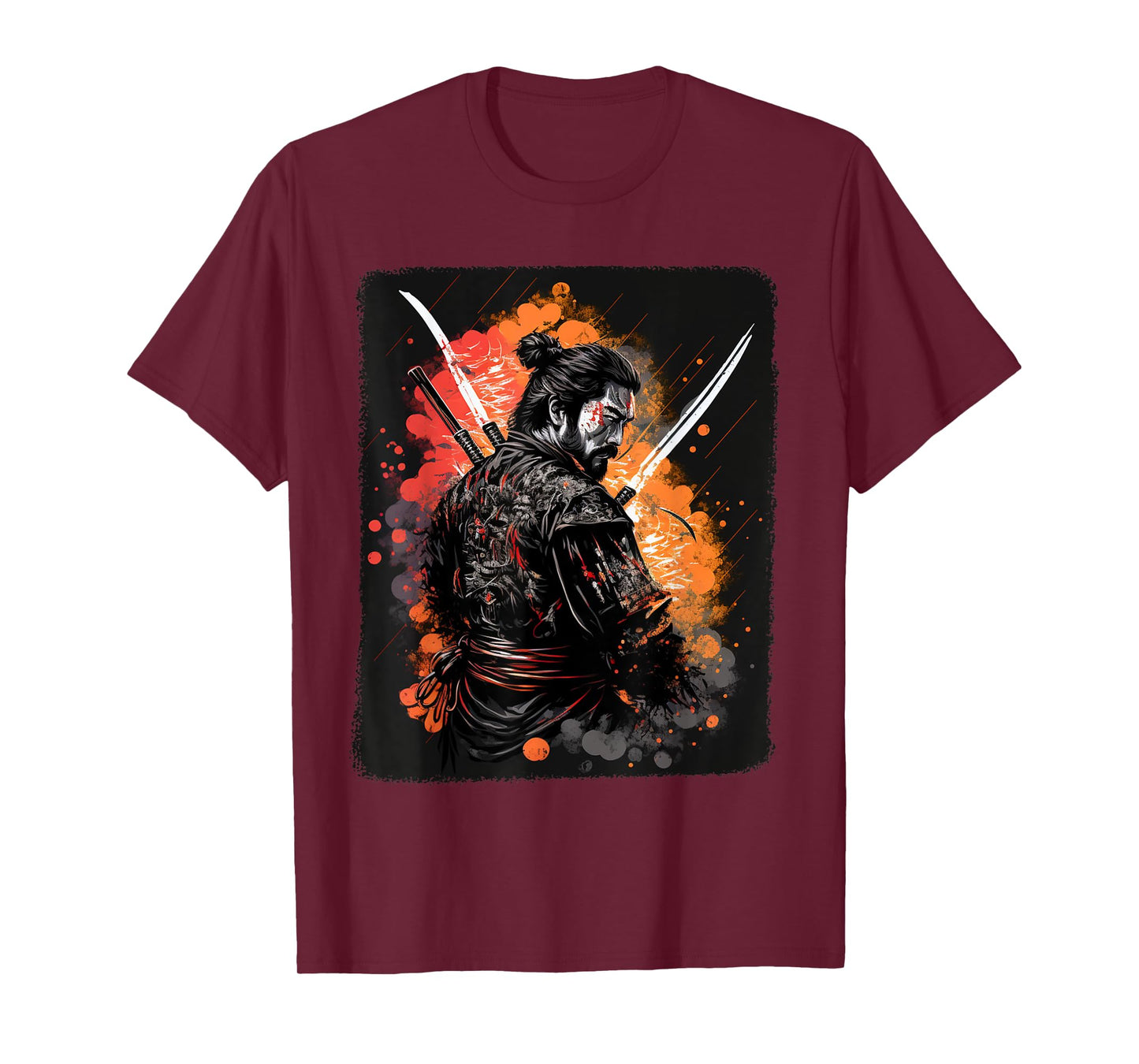 Samurai Warrior Bushido Code Japanese Swordsmen Fighter T-Shirt
