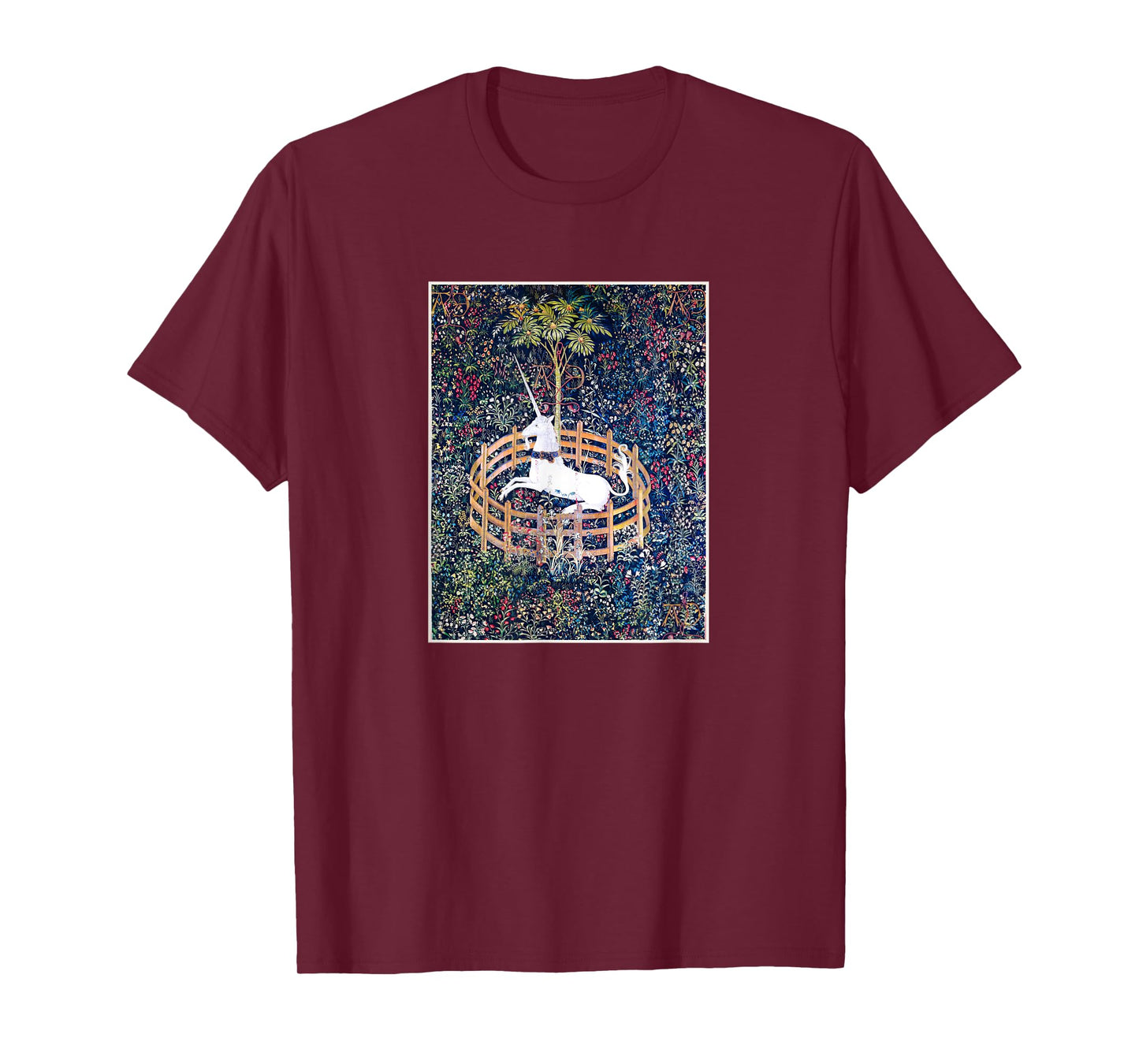 Unicorn medieval Renaissance unicorn art aesthetics T-Shirt