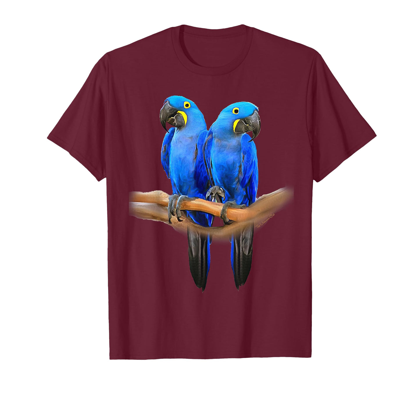 Hyacinth Macaw Pair Tee T-Shirt