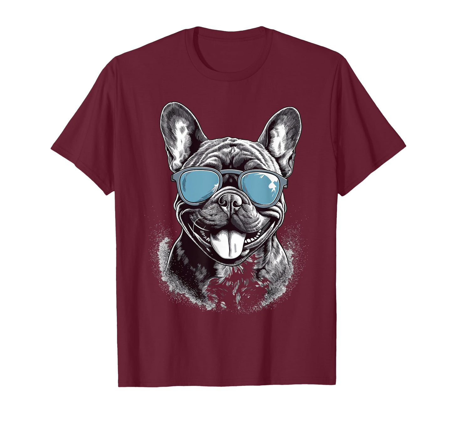French Bulldog With Sunglasses Men Women Girls Kids T-Shirt