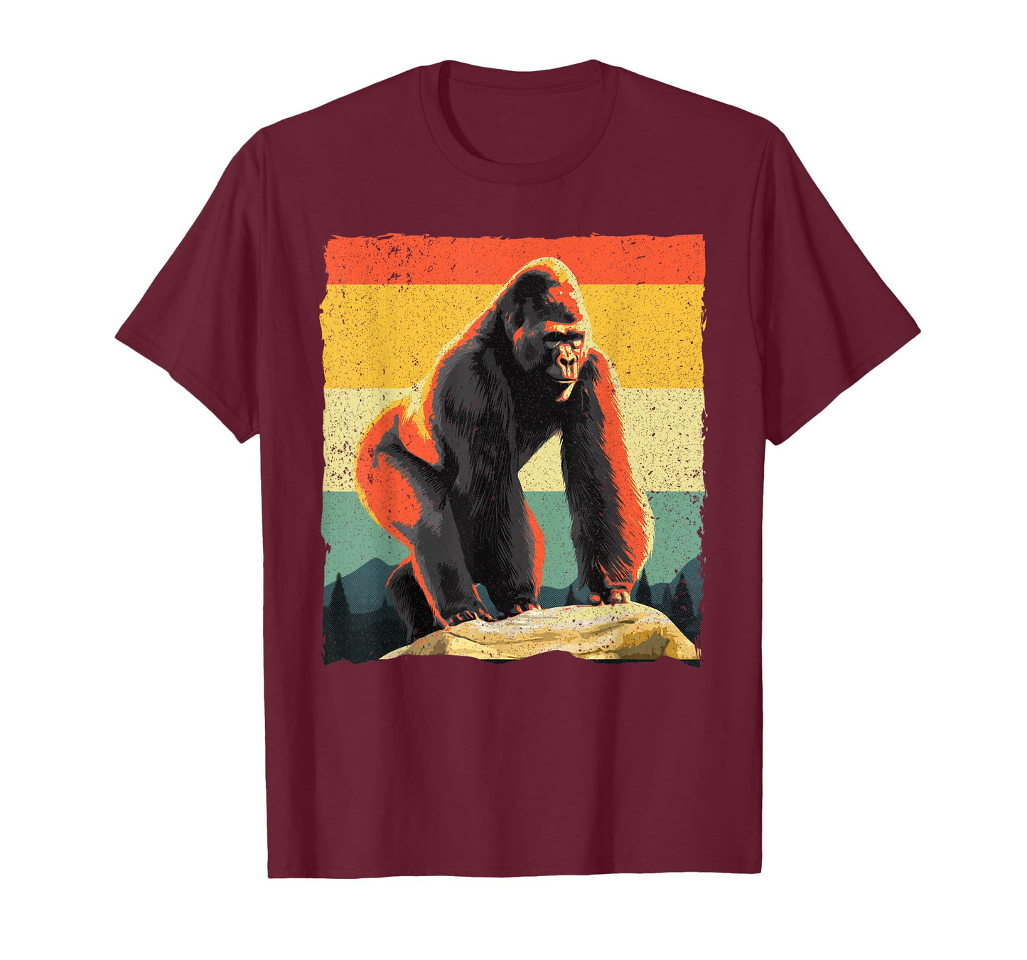 Cool Gorilla Design For Men Women Primate Gorilla Animal T-Shirt
