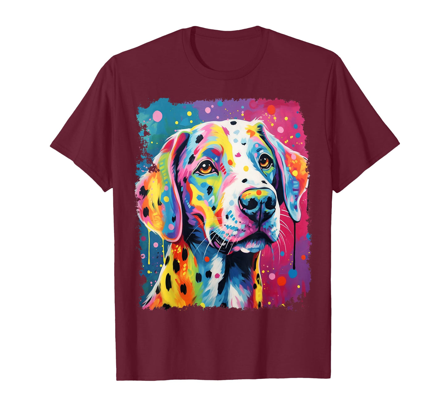 Pop Art Dog Dalmatian T-Shirt