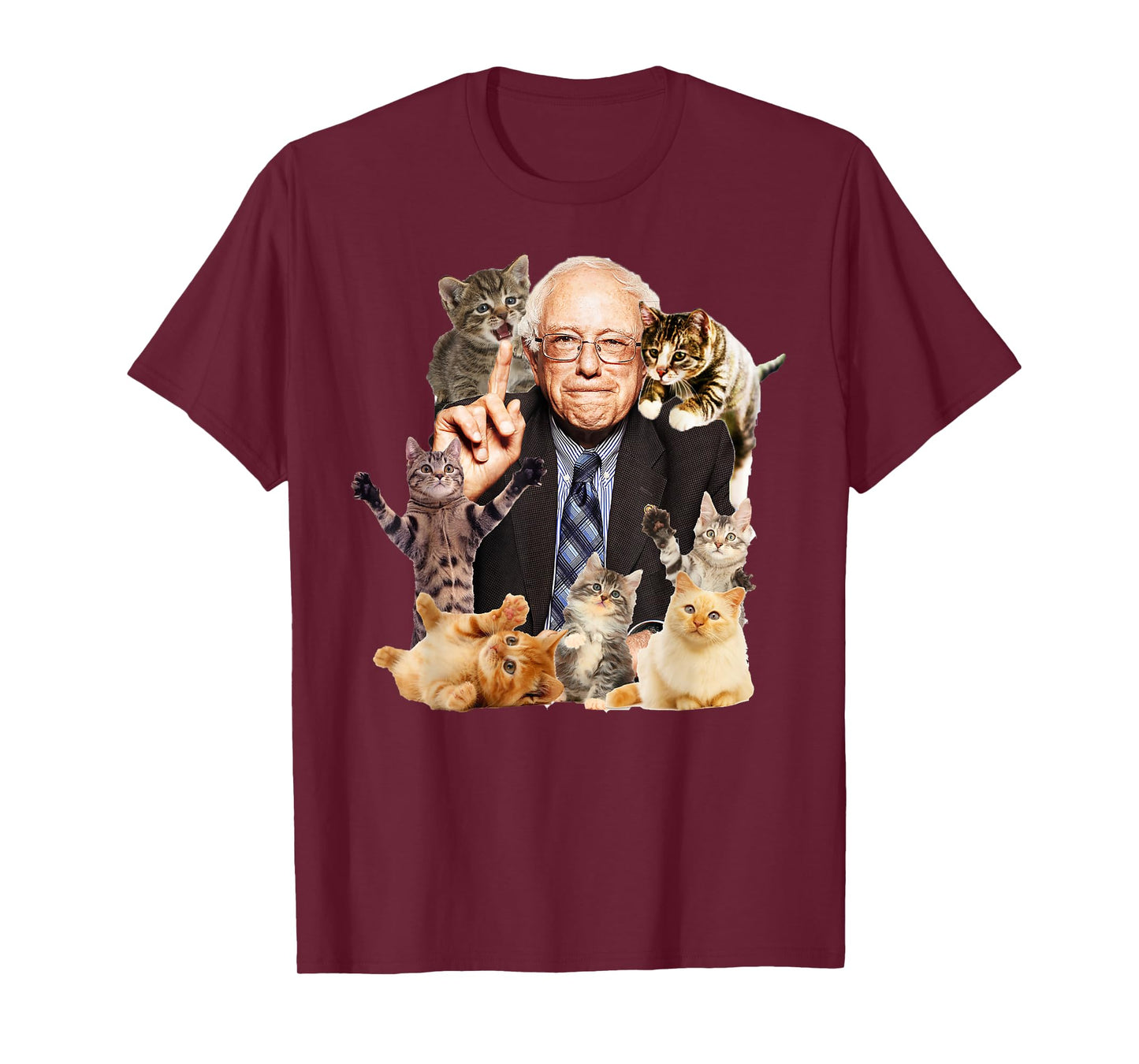 Bernie and Cats - Feel the Purr T-Shirt