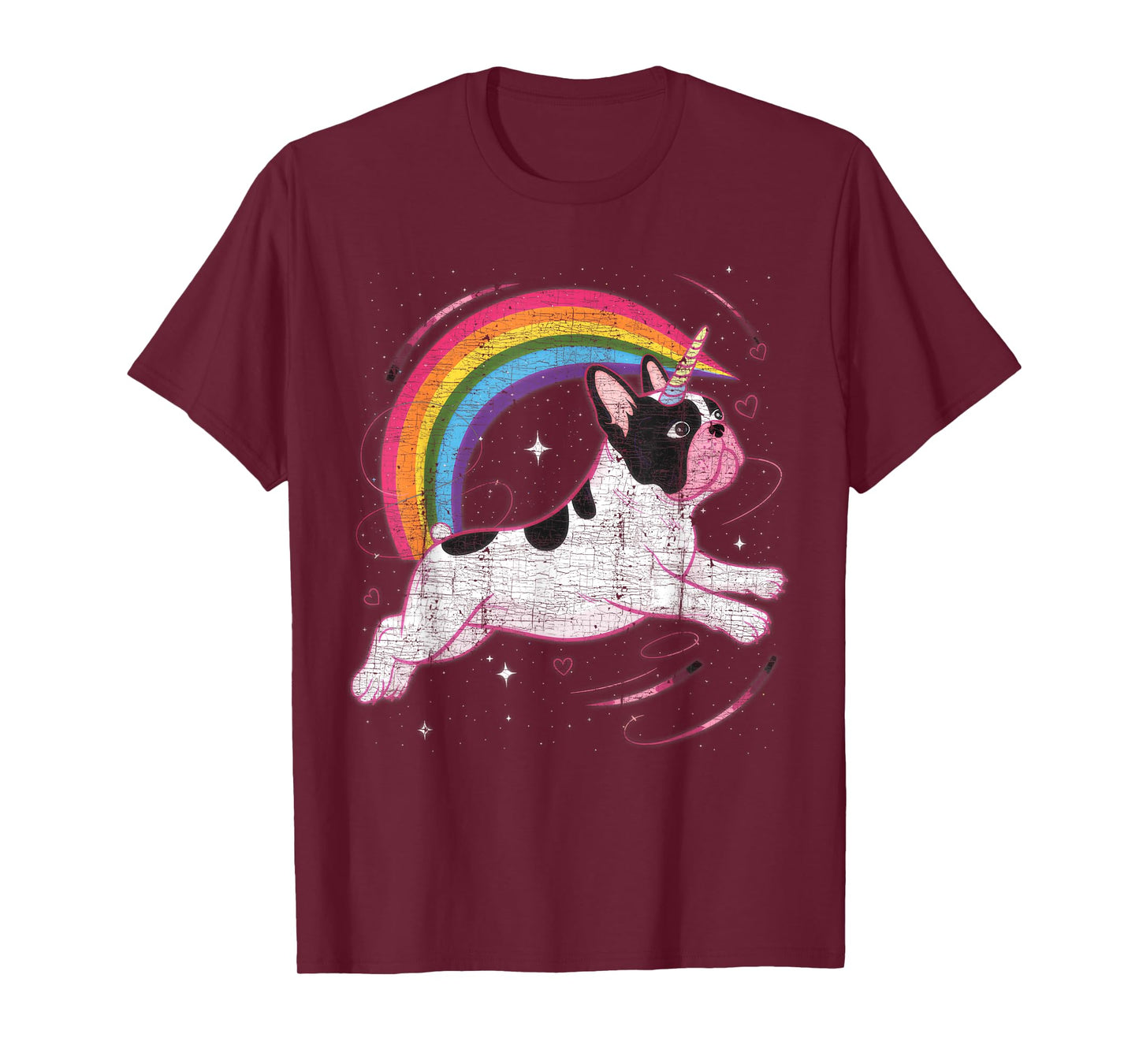 Retro French Bulldog T-Shirt for Men Women Kids