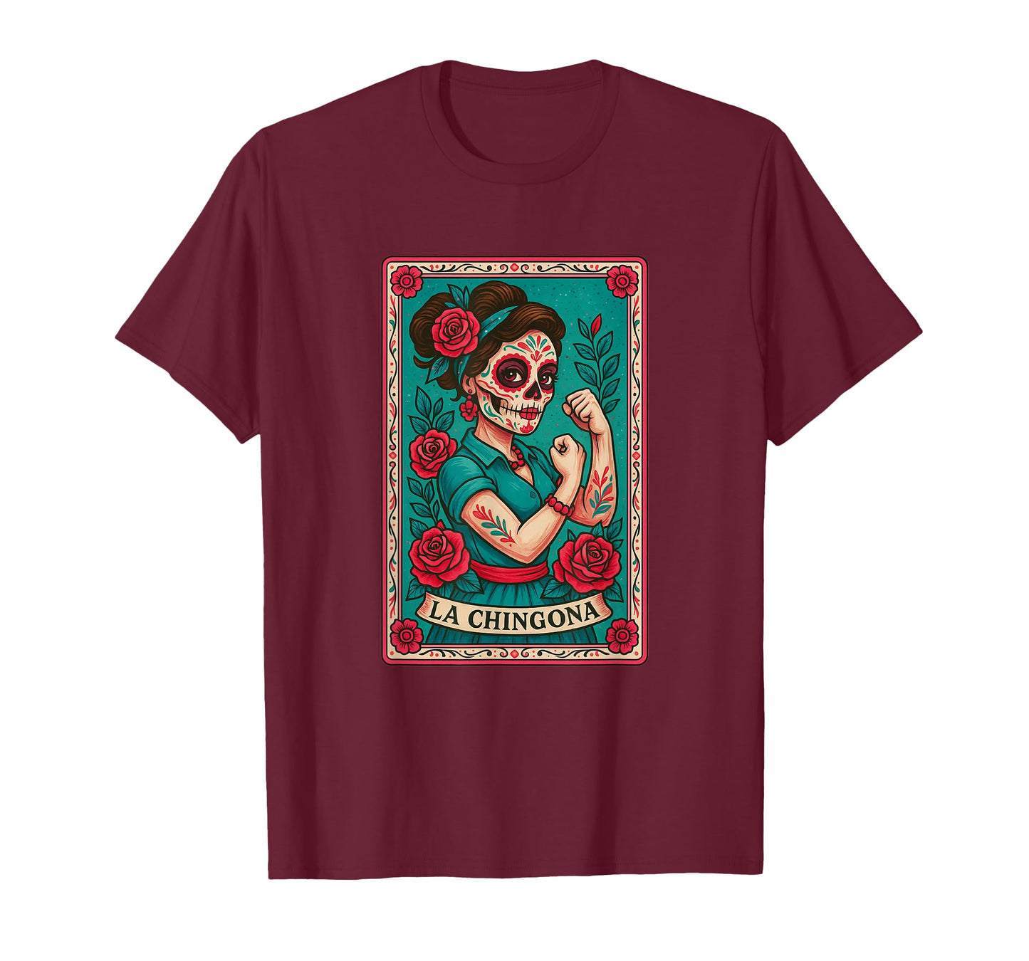 La Chingona Funny Spanish-Mexican Bingo Gifts for Women T-Shirt