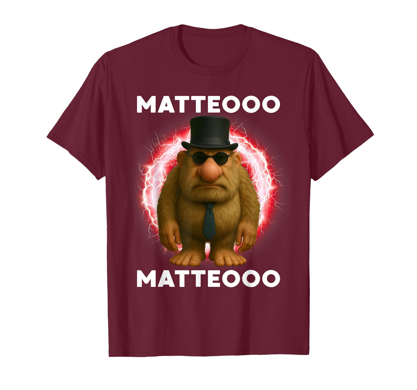 Matteo Mateo Matteooo Italian Brainrot Meme Kid Kids Boys T-Shirt