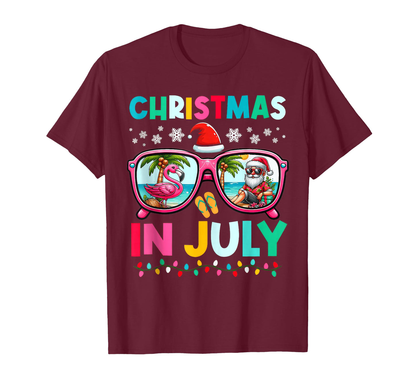 Christmas In July Christmas Summer Xmas T-Shirt