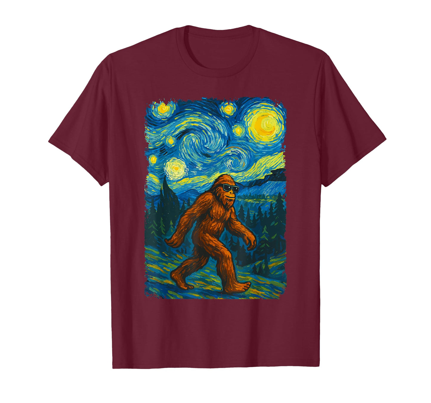 Outdoors Sasquatch Men Women Kids Funny Bigfoot Sasquatch T-Shirt