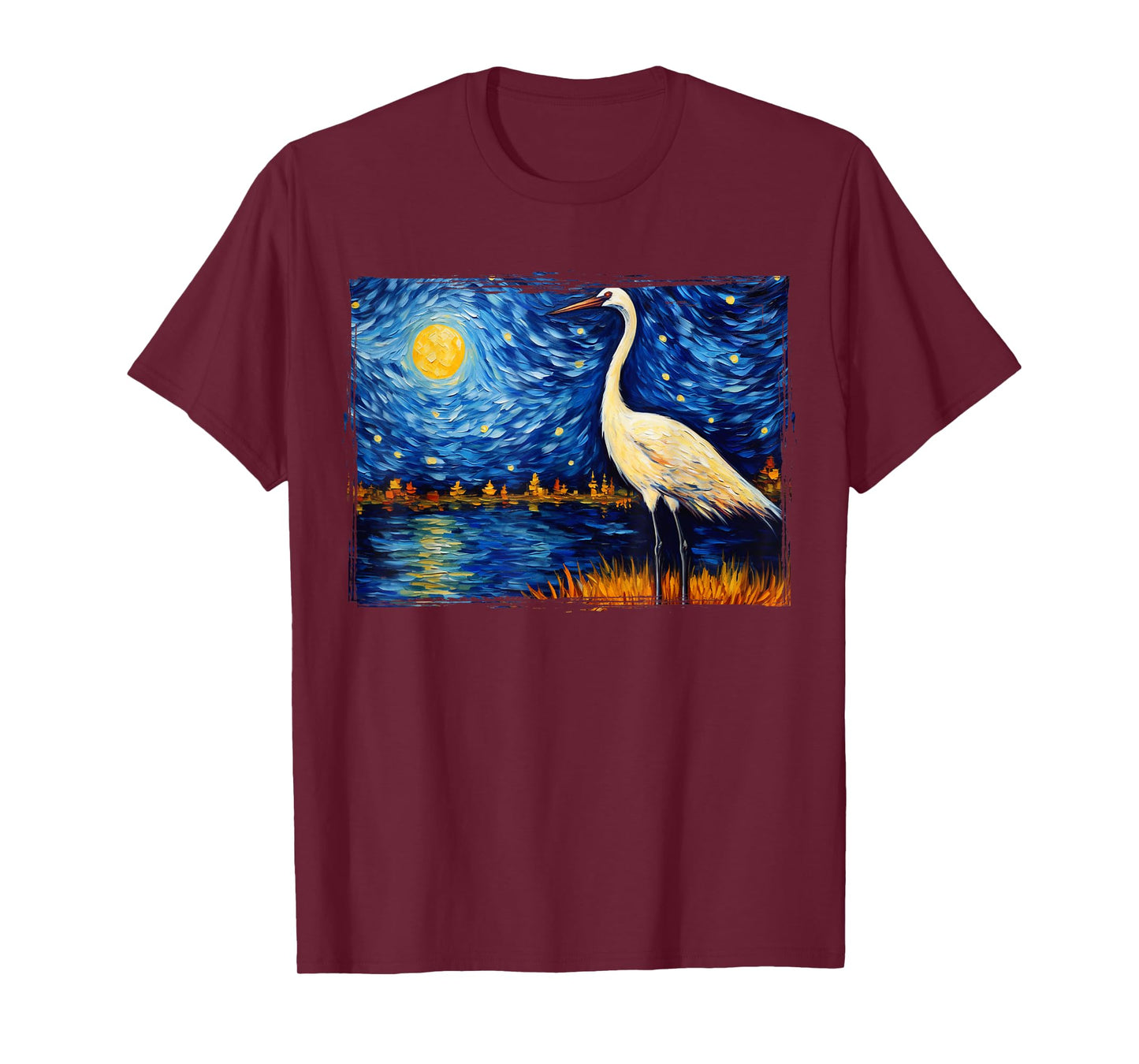 Whooping Crane Bird T-Shirt