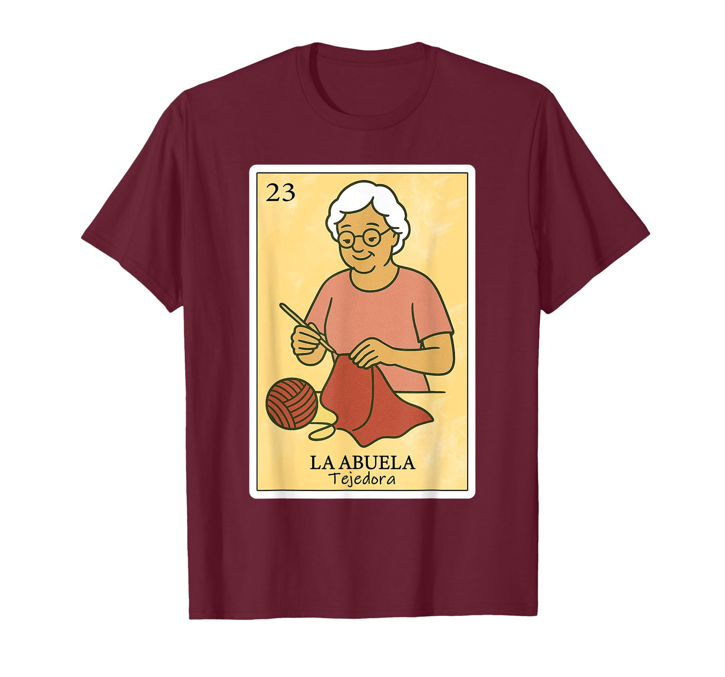 La Abuela Tejedora | Spanish-Mexican Bingo Gifts for Abuela T-Shirt