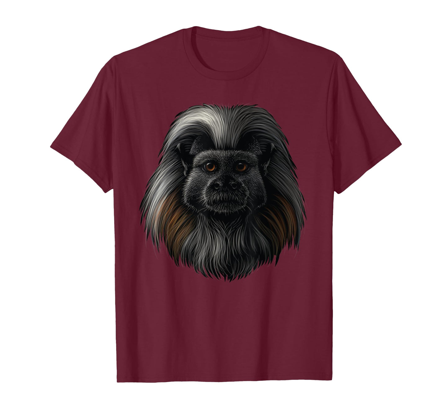 realistic Cotton top tamarin marmoset monkey art for lovers T-Shirt