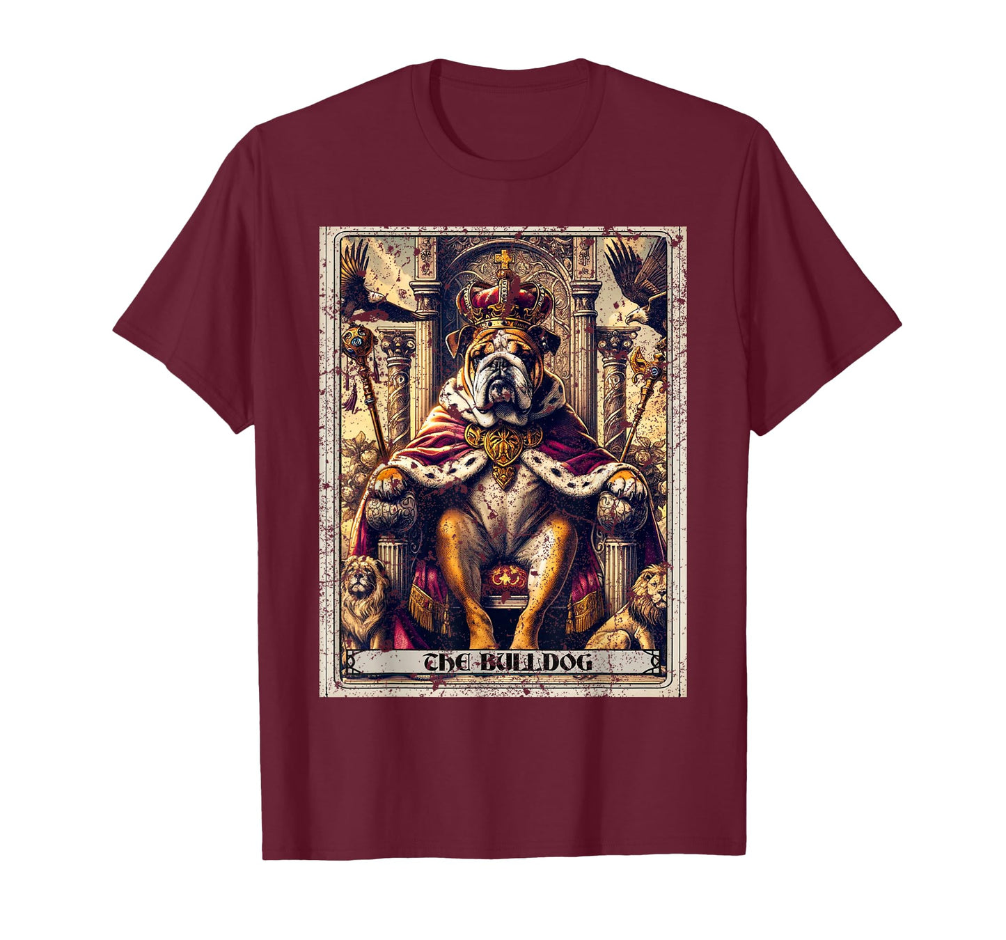 English Bulldog Tarot Card Dog T-Shirt