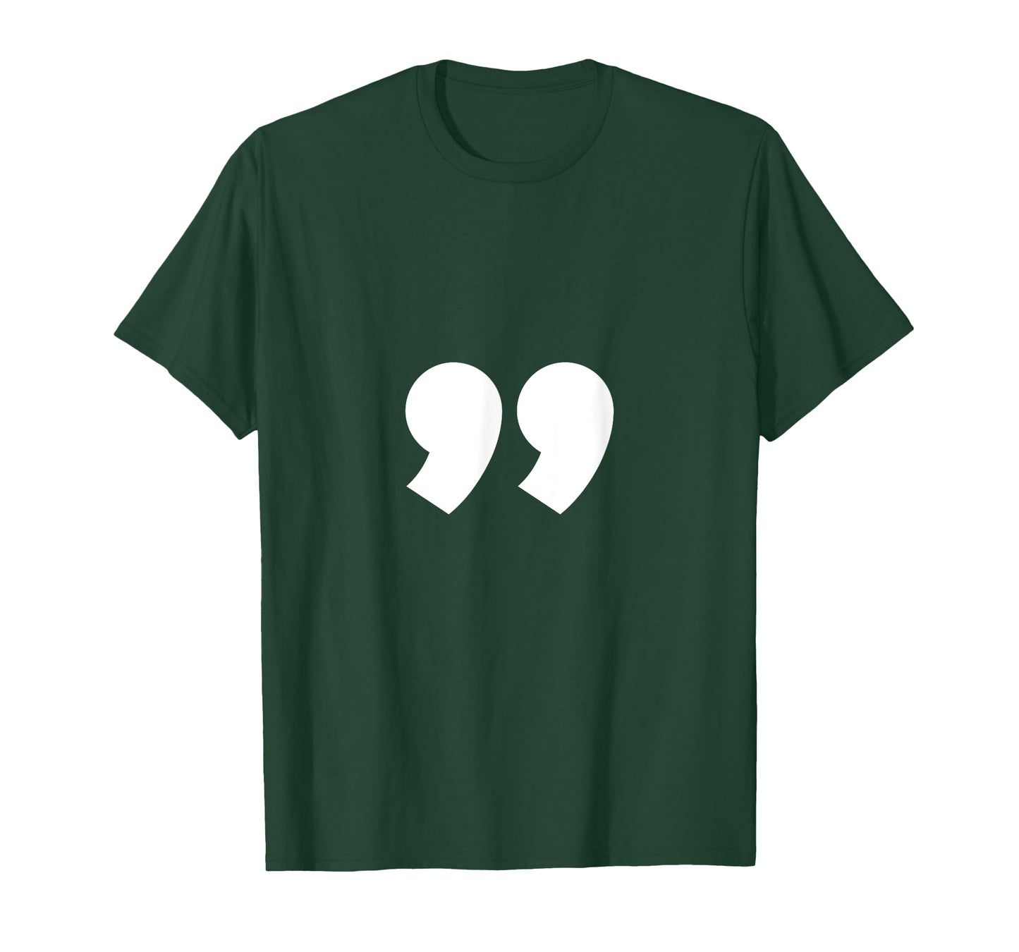Alphabet Punctuation Quotation Mark T-Shirt T-Shirt