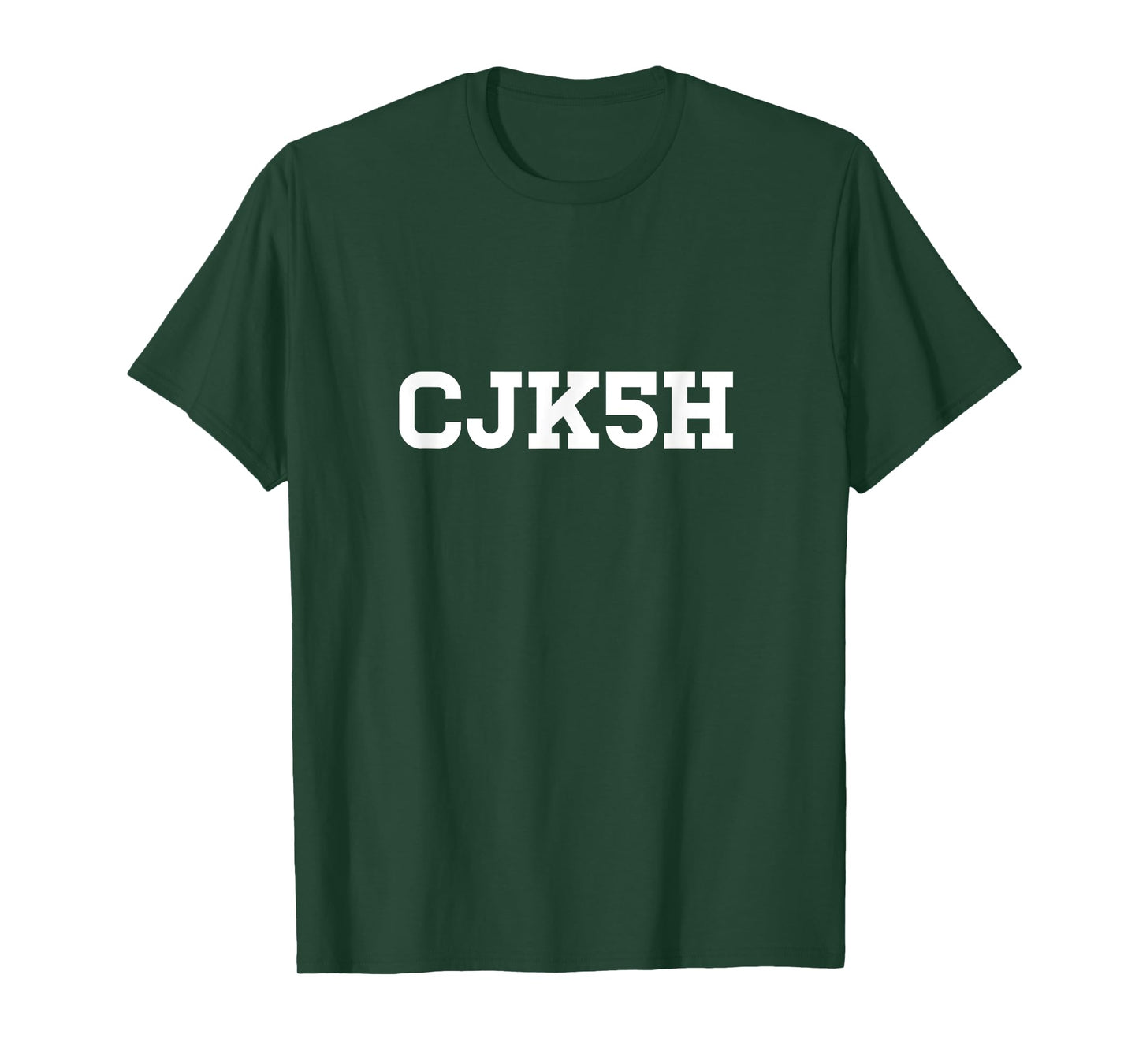CJK5H funny CFB fan design T-Shirt