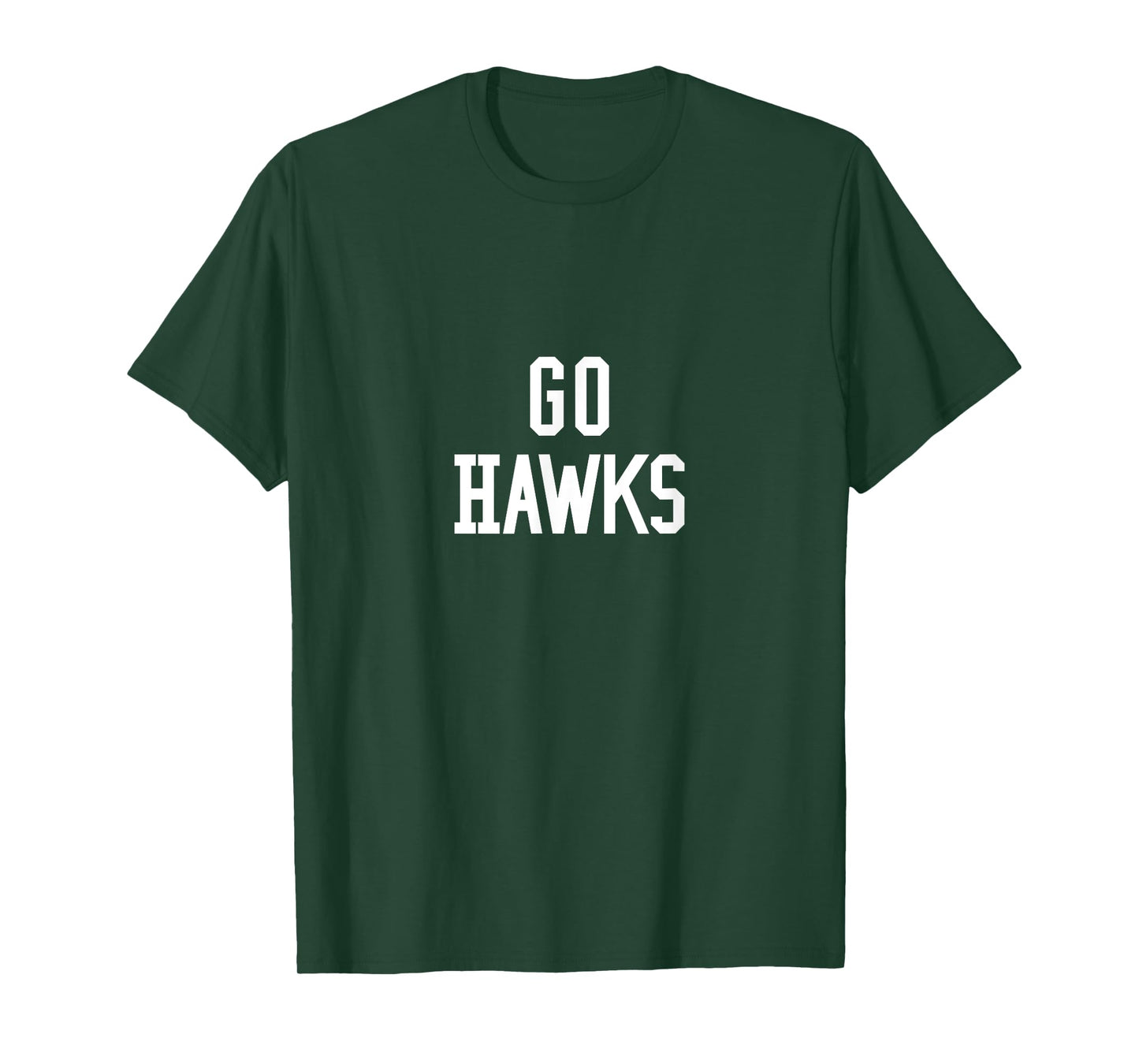 Go Hawks T-Shirt | High School T-Shirt