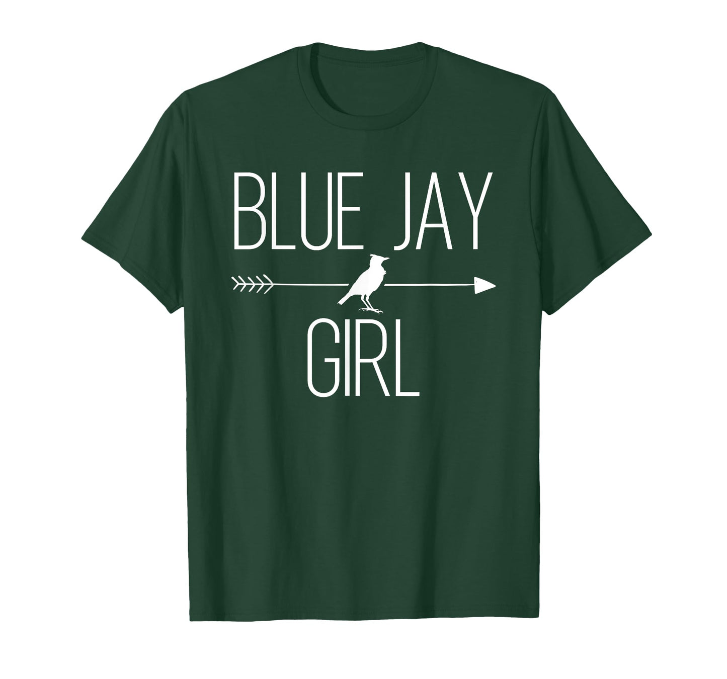 Blue Jay Girl Gift For Women Bird Animal Lover T-Shirt