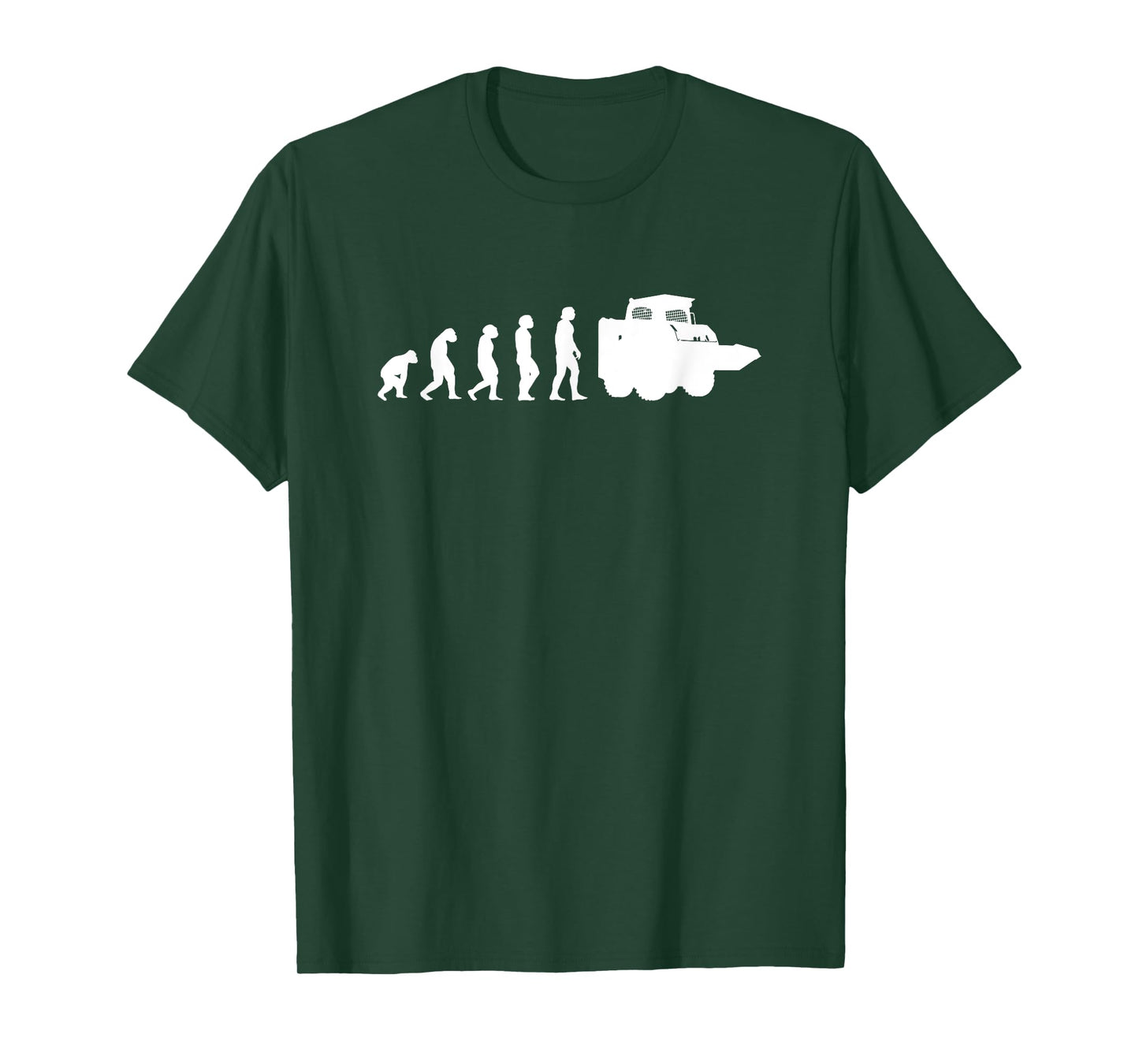 Skid Steer Loader Evolution Skid Steer Operator T-Shirt