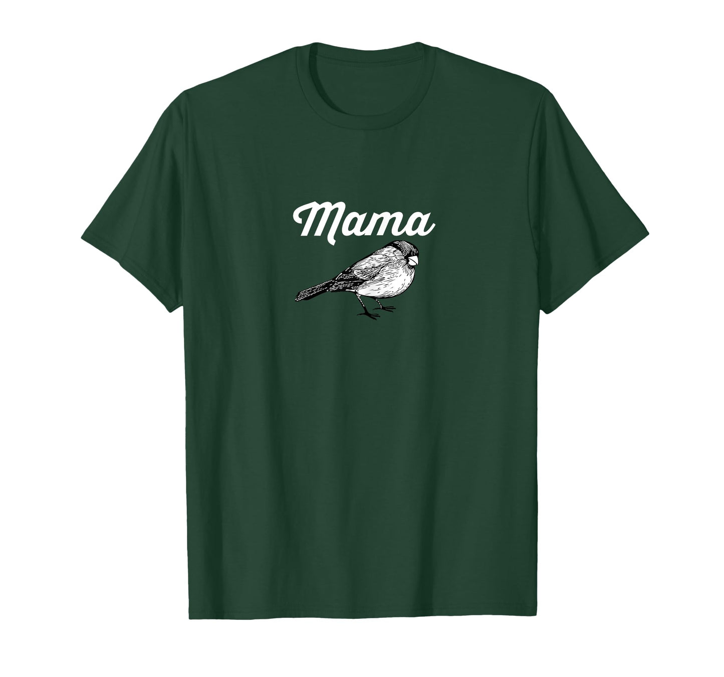 Womens Mama Bird Shirt, Mom Graphic Tee, Mother's Tee