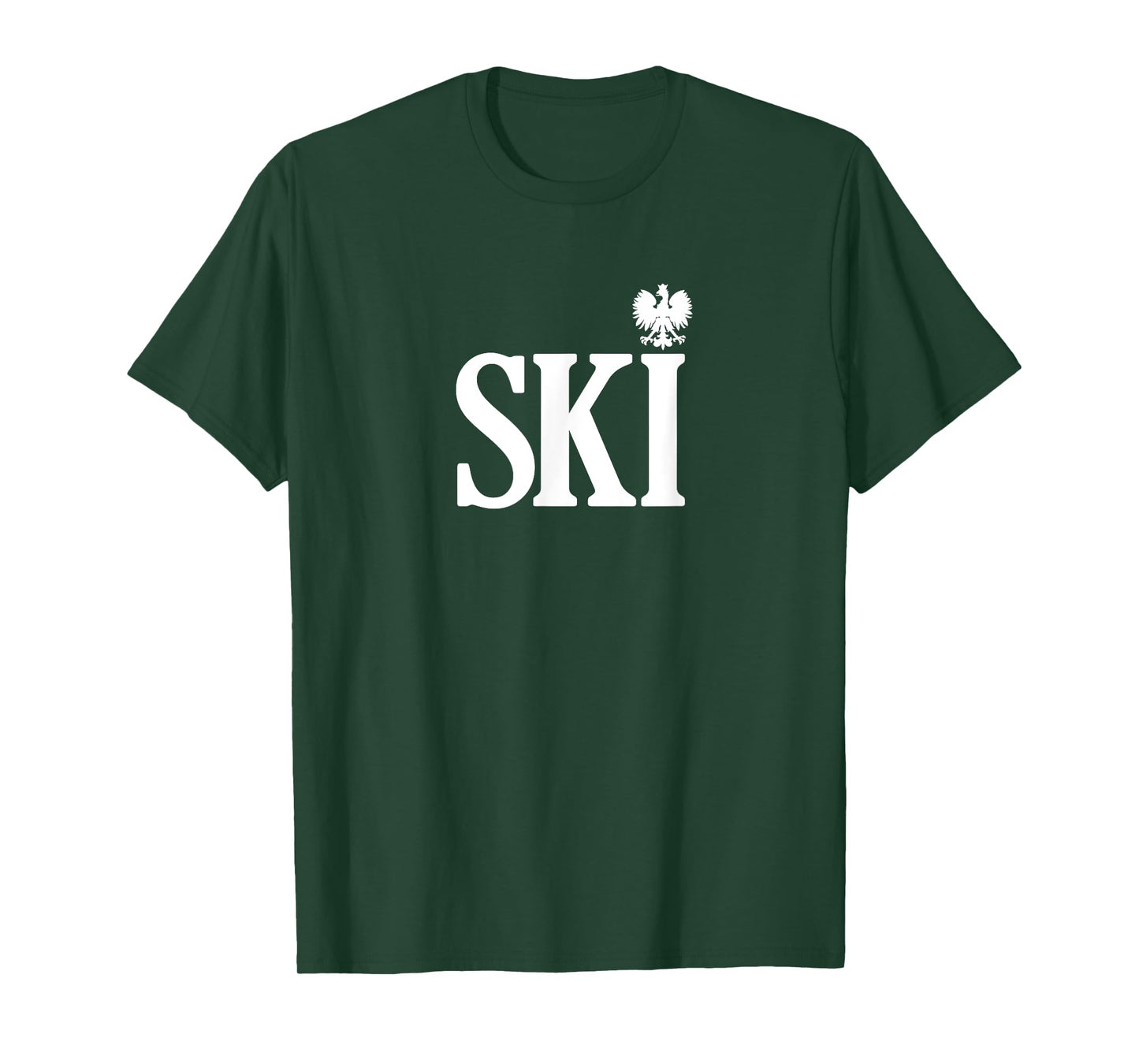 SKI Polish Surnames Ending Polish Eagle Dyngus Day T-Shirt