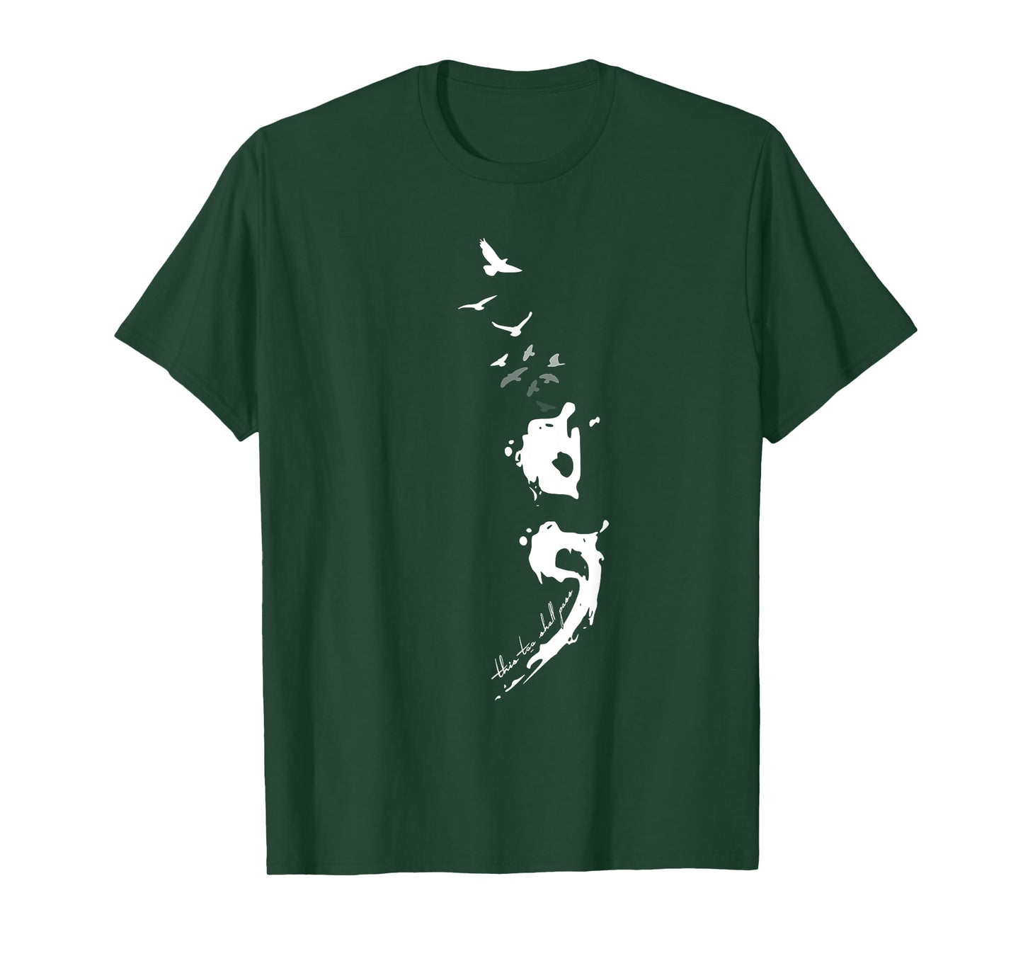This Too Shall Pass Mental Health Matters Semicolon T-Shirt T-Shirt