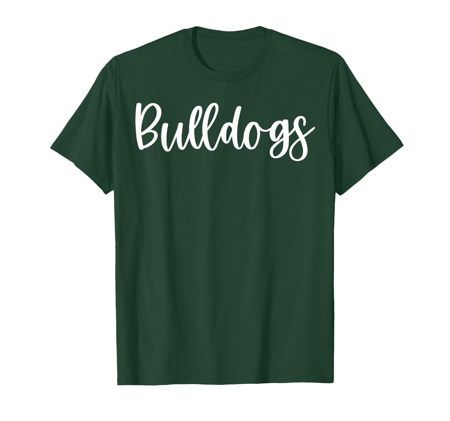 Bulldogs School Spirit Team Mascot Game Night T-Shirt