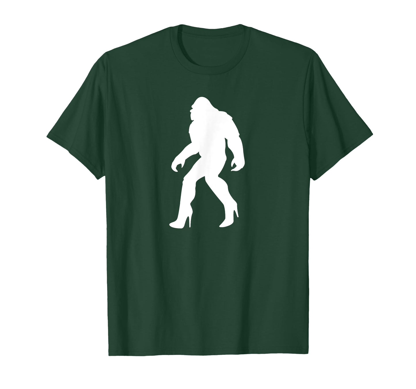 YASSQUATCH Bigfoot & Sasquatch In High Heels Sassy Girl T-Shirt