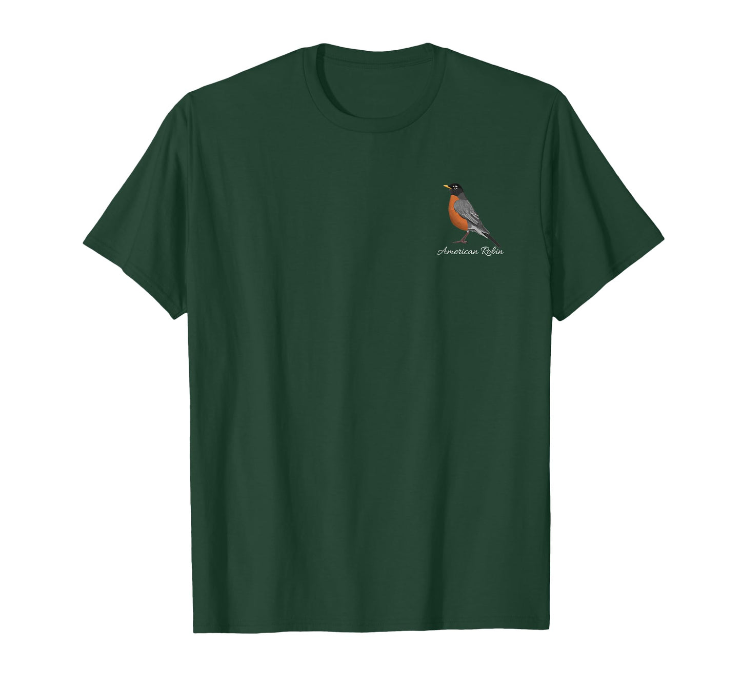 American Robin Bird Birder Birdwatcher Birding Biologist T-Shirt
