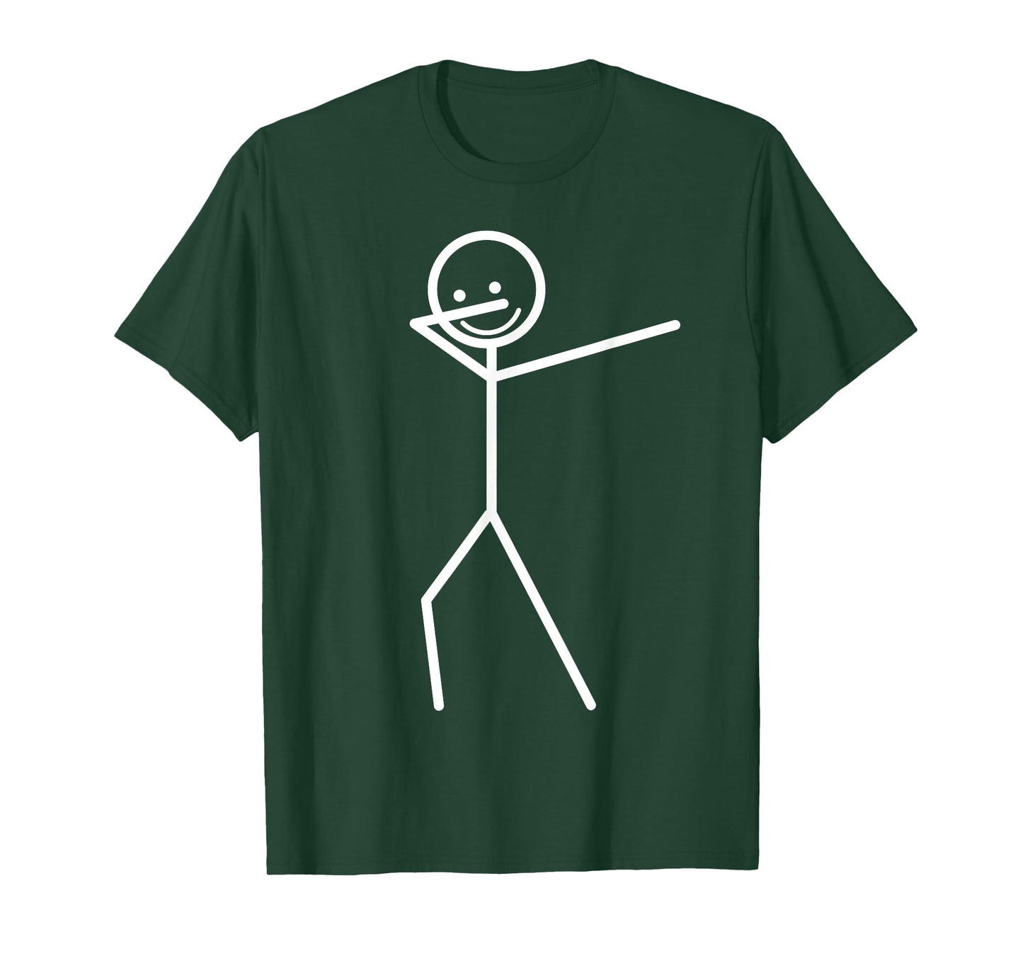 Dabbing Stick Figure Funny T-Shirt
