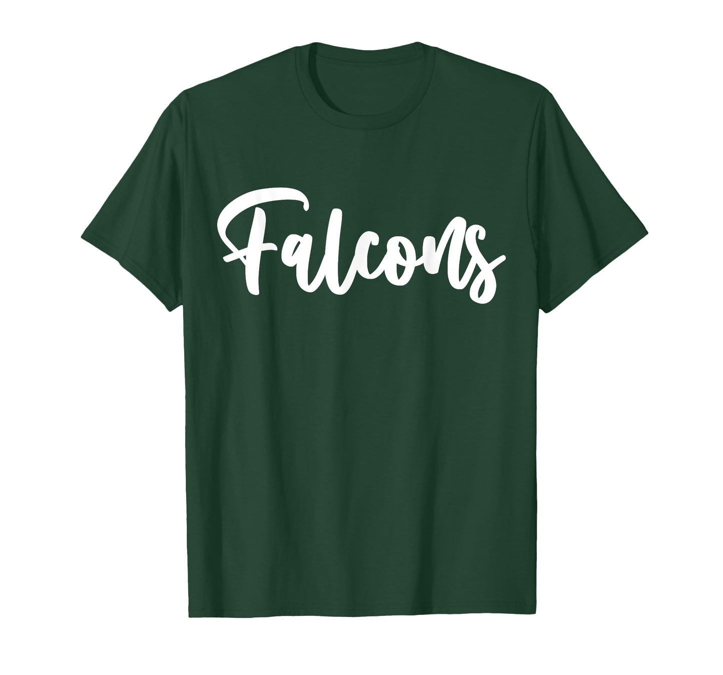 Falcons School Sports Team Mascot Town Go College Athlete T-Shirt