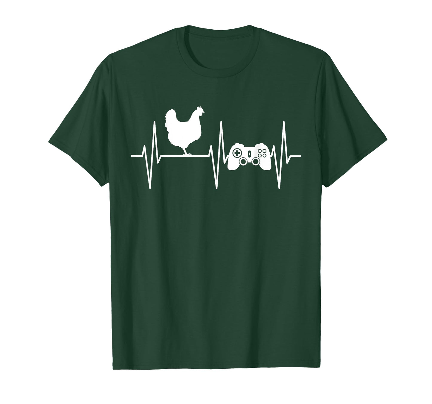 Chicken Shirt Funny Video Gamer Chicken Farmer Chicken Lover T-Shirt