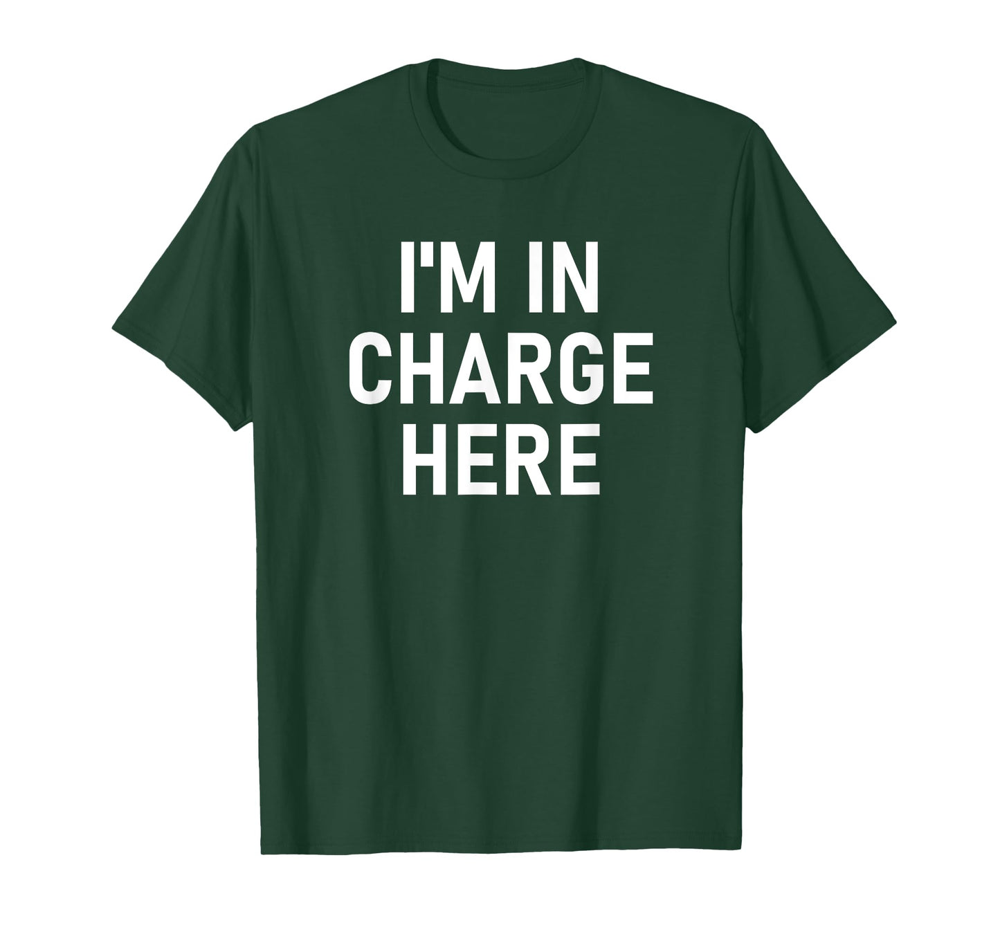 I'm In Charge Here, Funny, Jokes, Sarcastic T-Shirt
