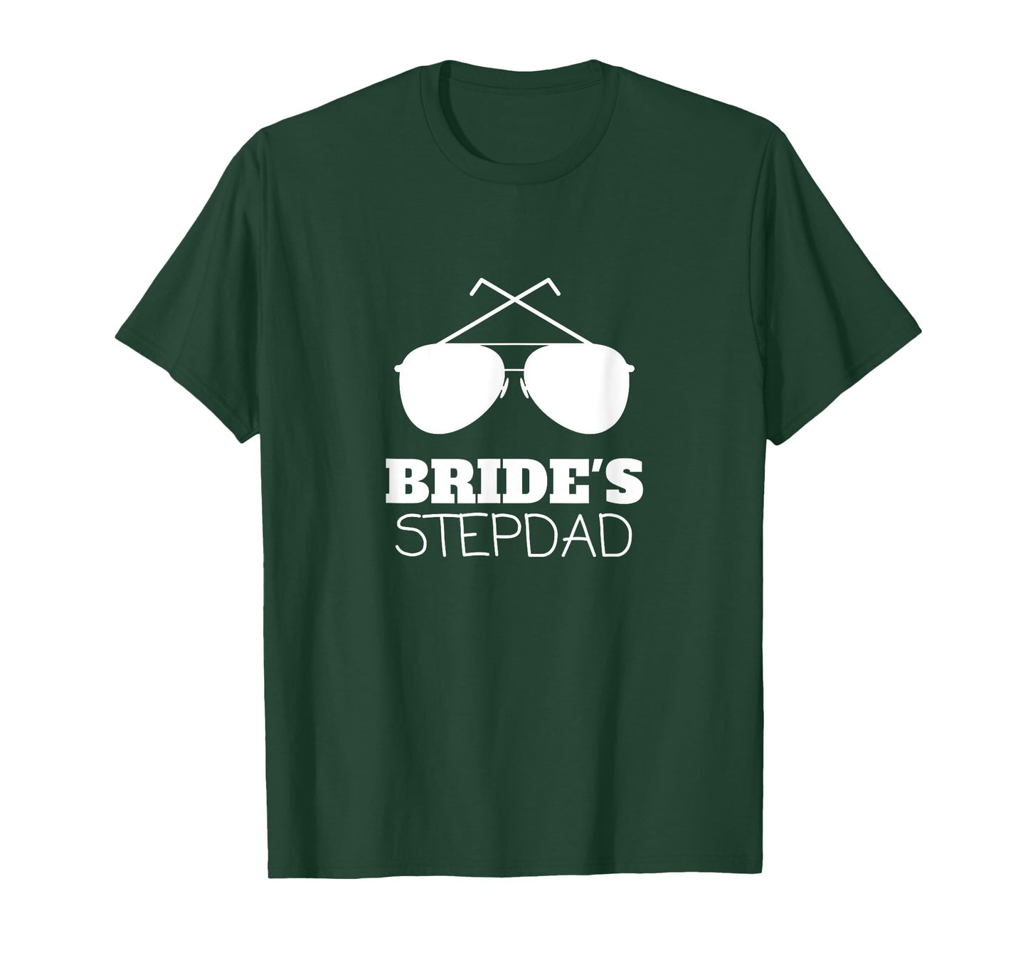 Brides Stepdad Funny Stepfather of the Bride Gifts Wedding T-Shirt