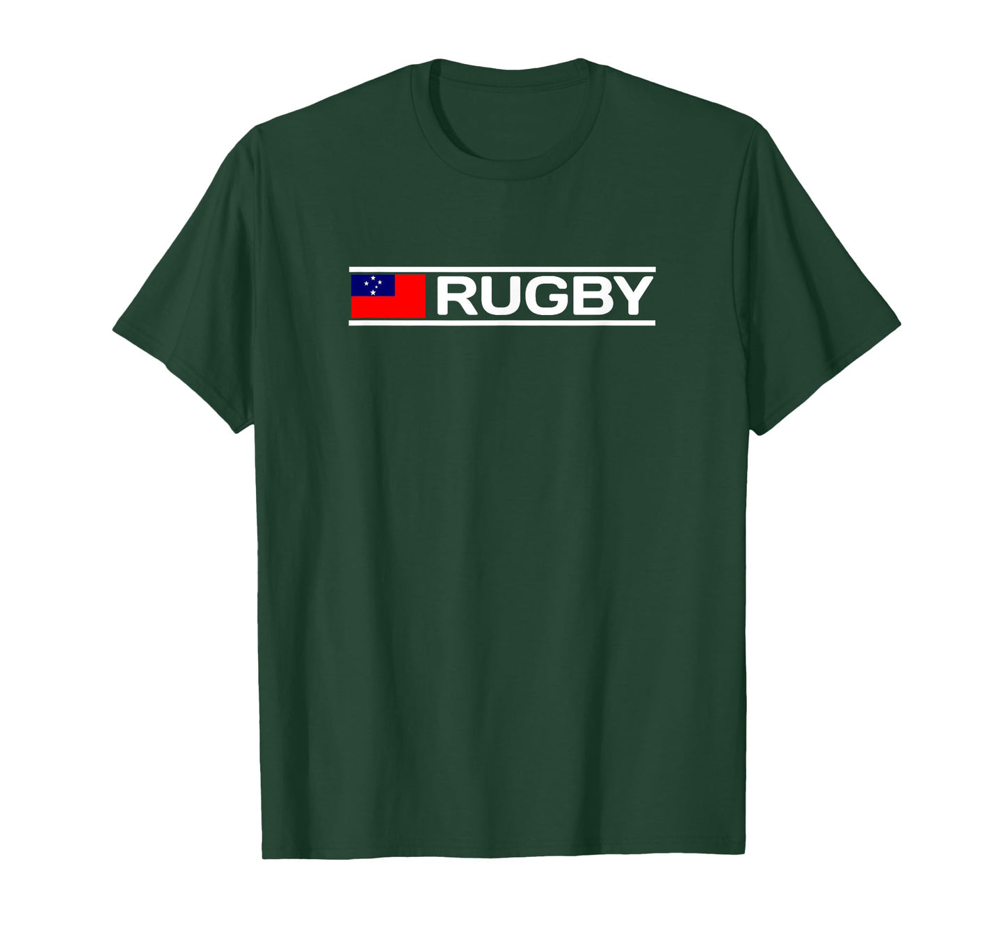 Samoa Flag Rugby T-Shirt T-Shirt