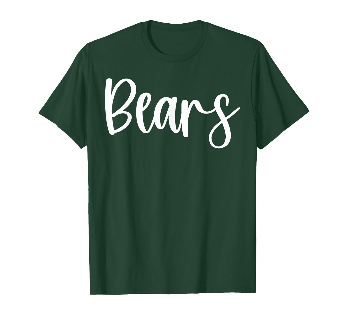 Bears School Spirit Team Mascot Game Night T-Shirt