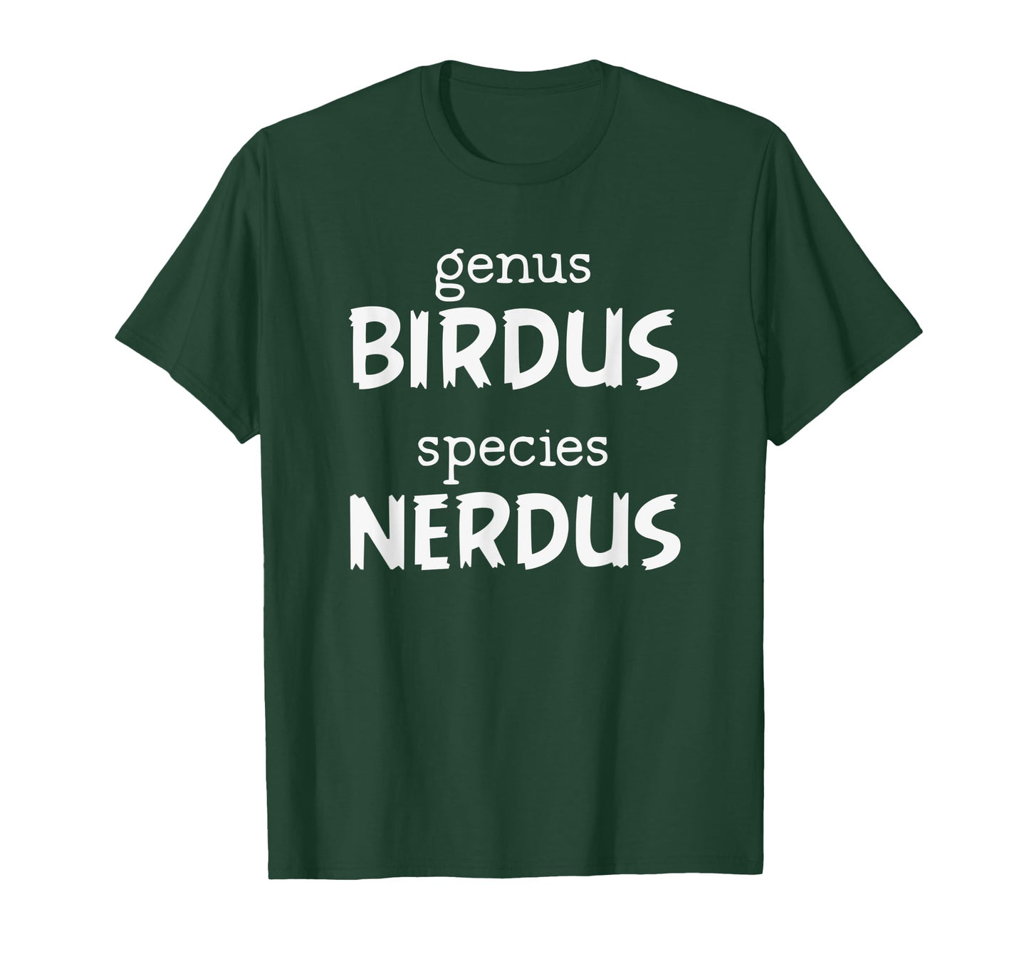 Birdwatcher Shirt | Genus Birdus Species Nerdus Birder Gift T-Shirt