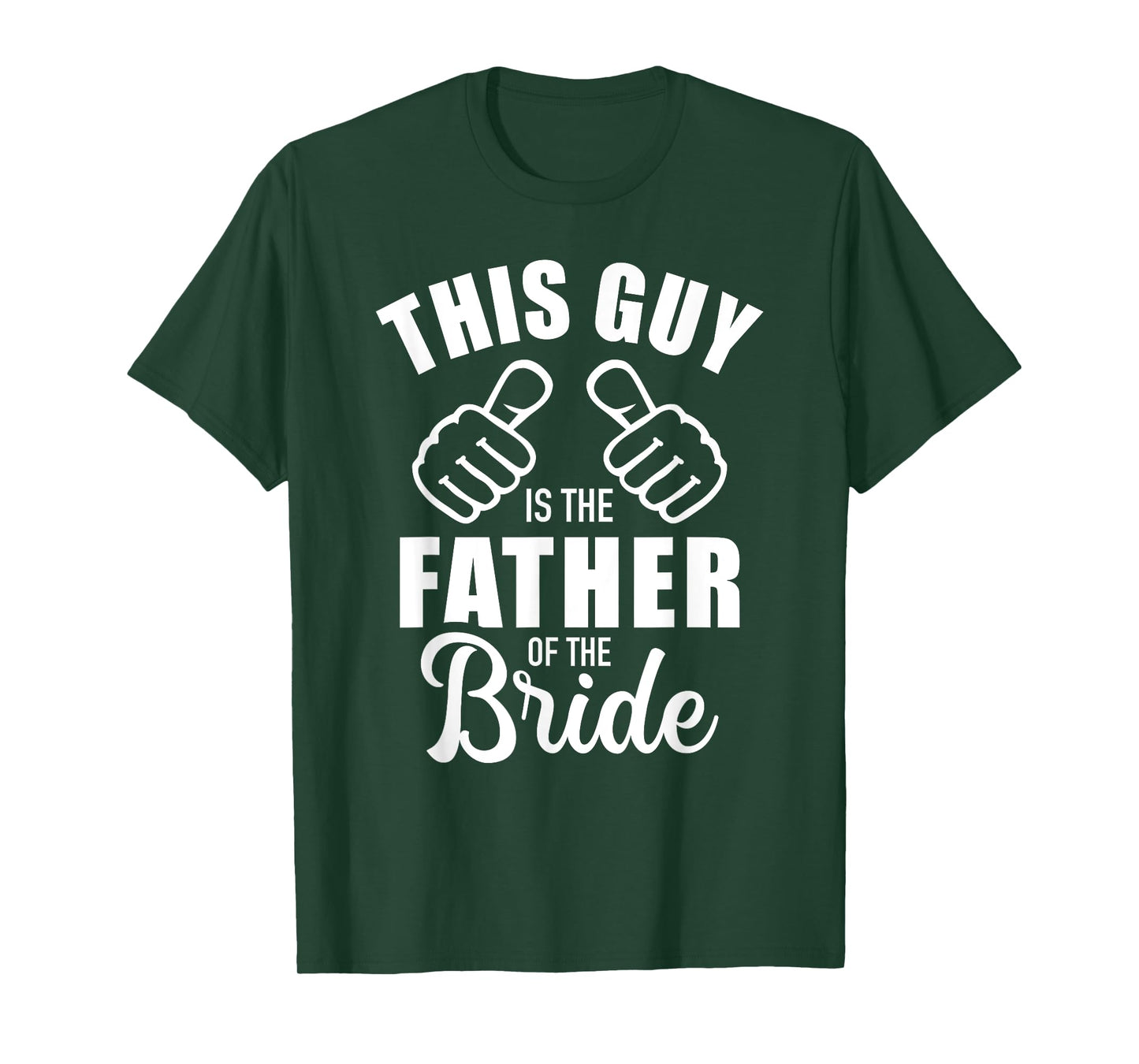 This guy is the father of the bride funny gift for wedding T-Shirt