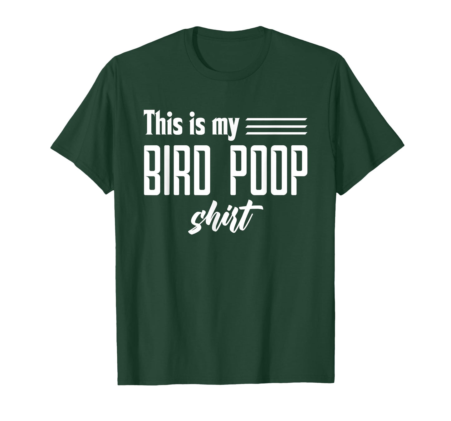 Funny Bird Poop Tshirt T-Shirt
