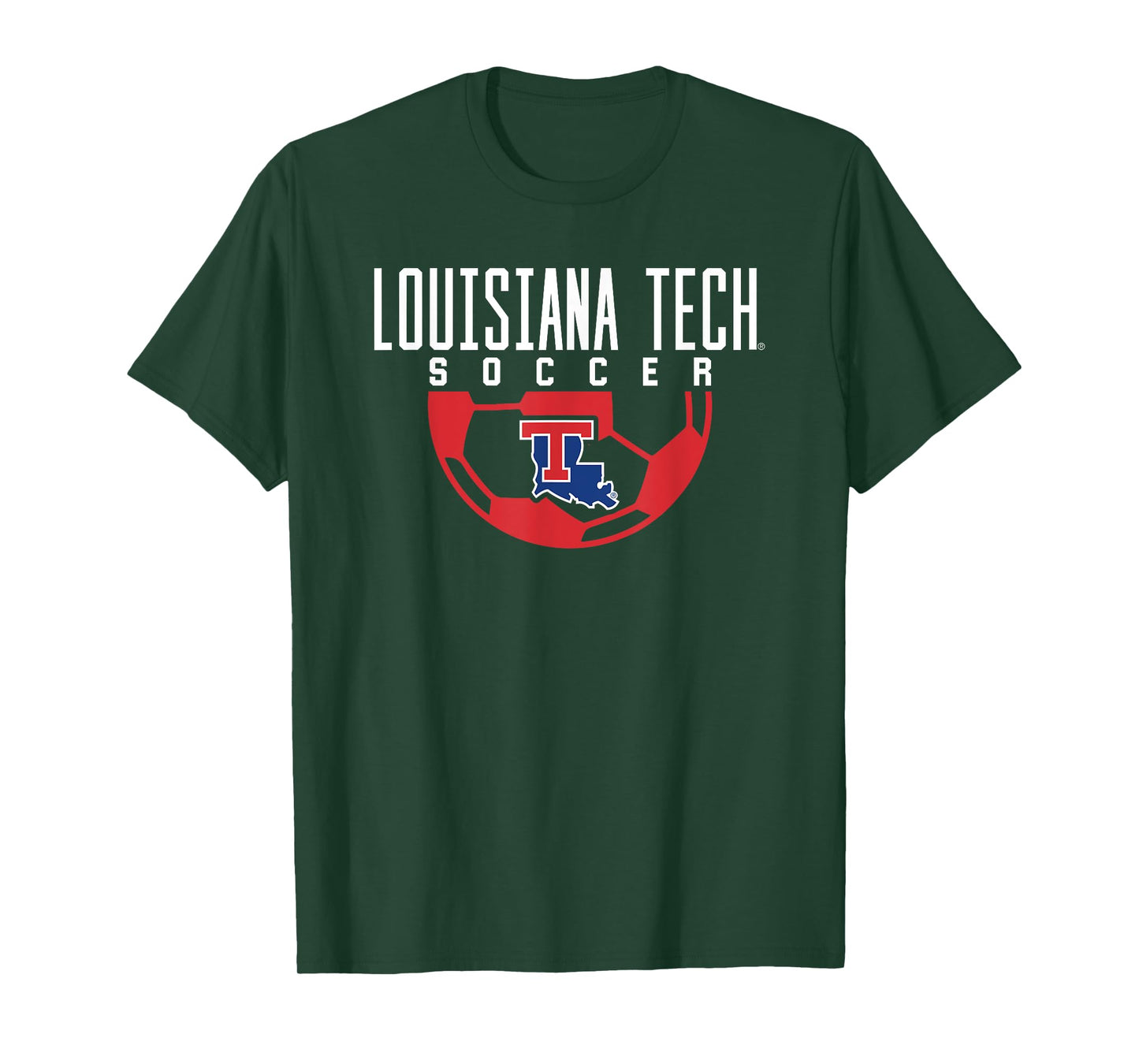 Louisiana Tech Bulldogs Soccer Arch T-Shirt