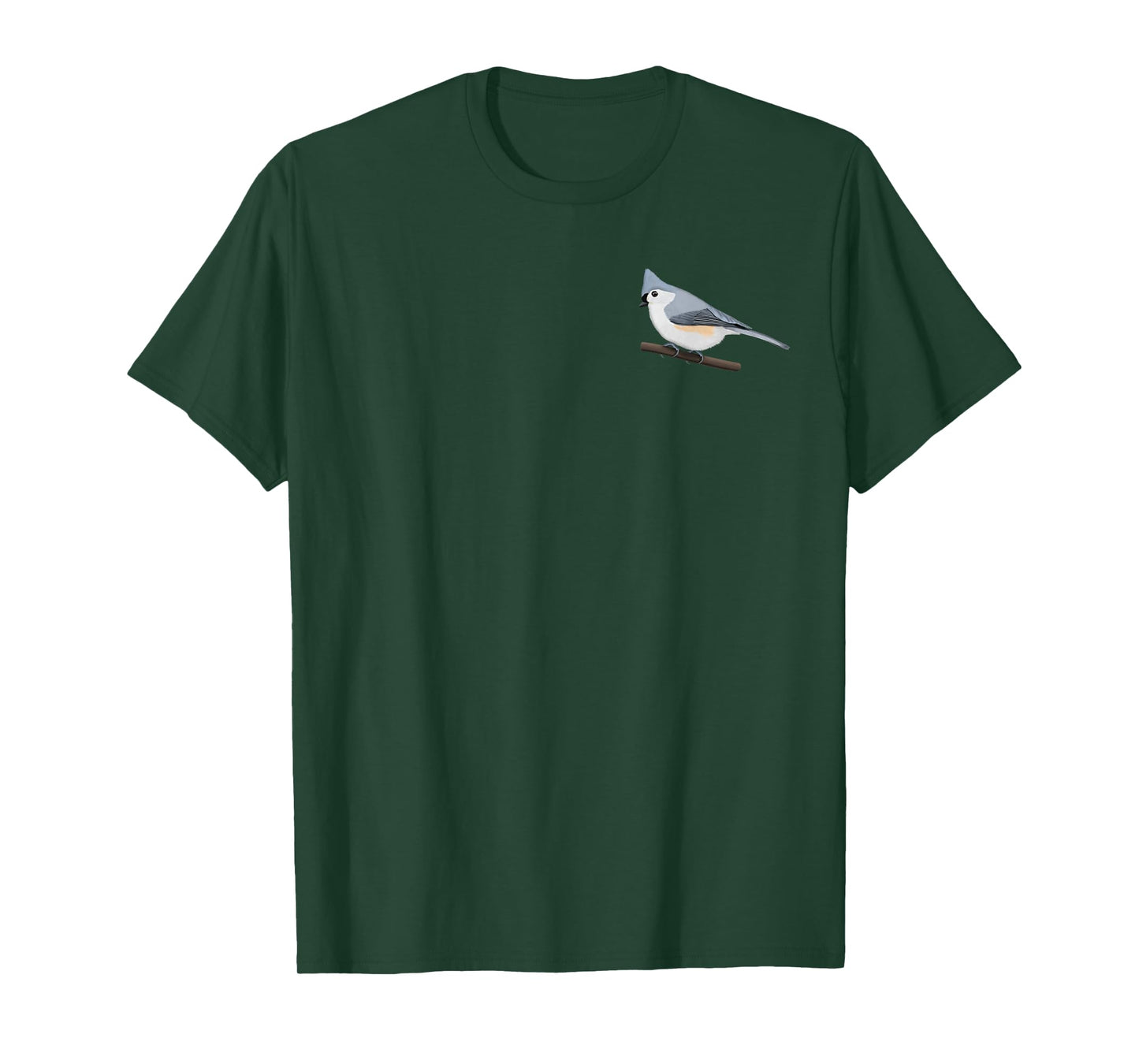 Tufted Titmouse Bird Birdlover Birdwatcher Animal Biologist T-Shirt