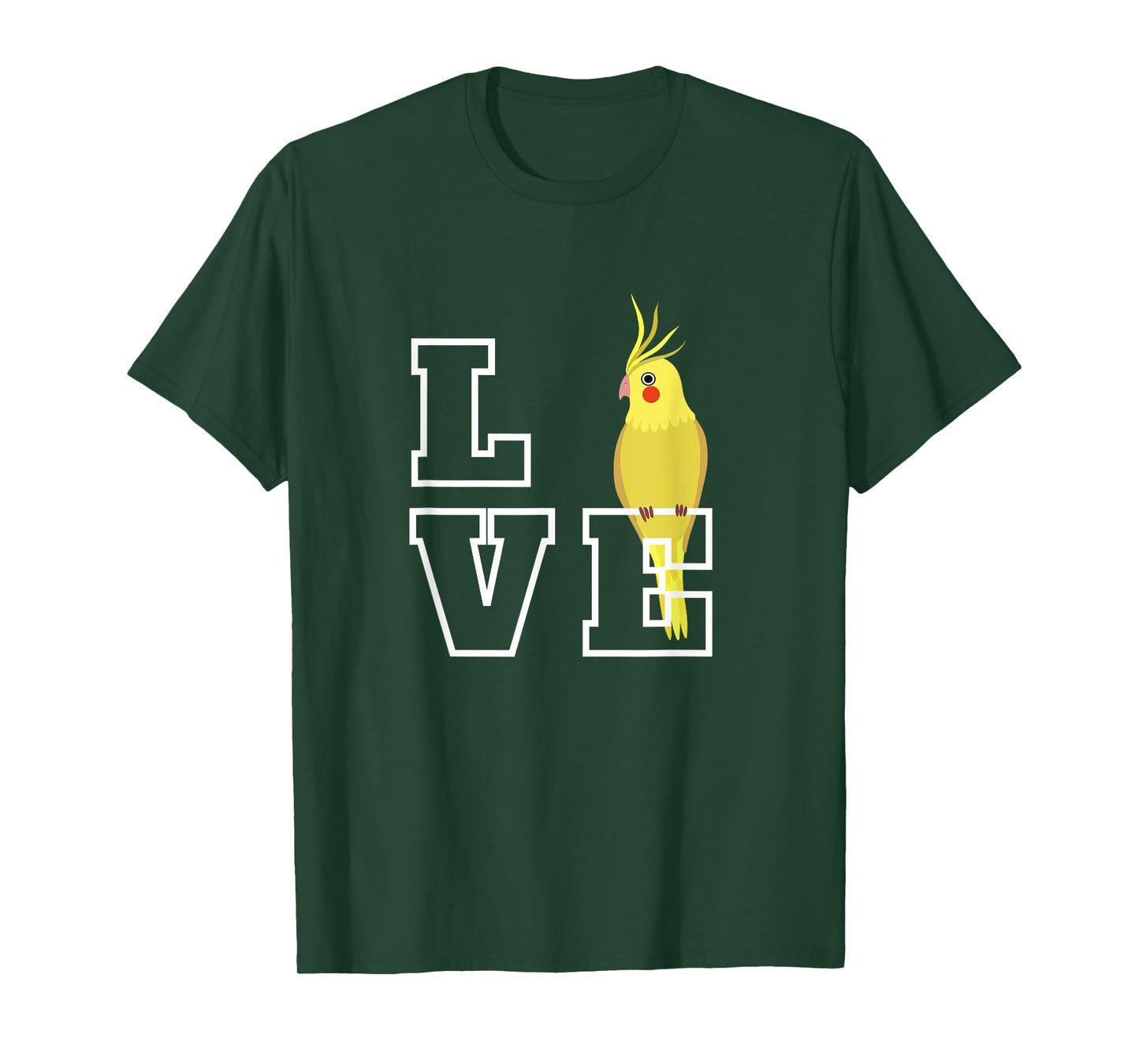 I Love My Cockatiel, Parrot | Pet Bird Lovers T-Shirt