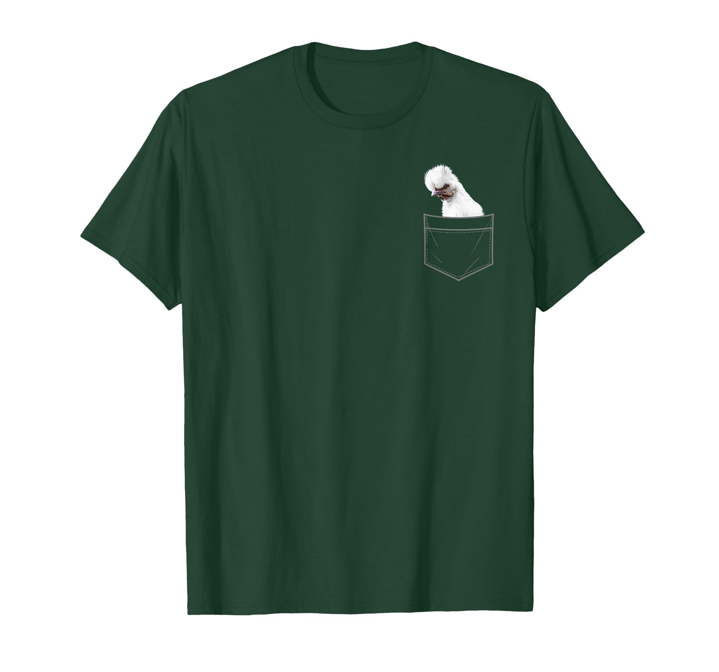 Cool Silkie Chicken Art For Men Women Silkie Chicken Lover T-Shirt