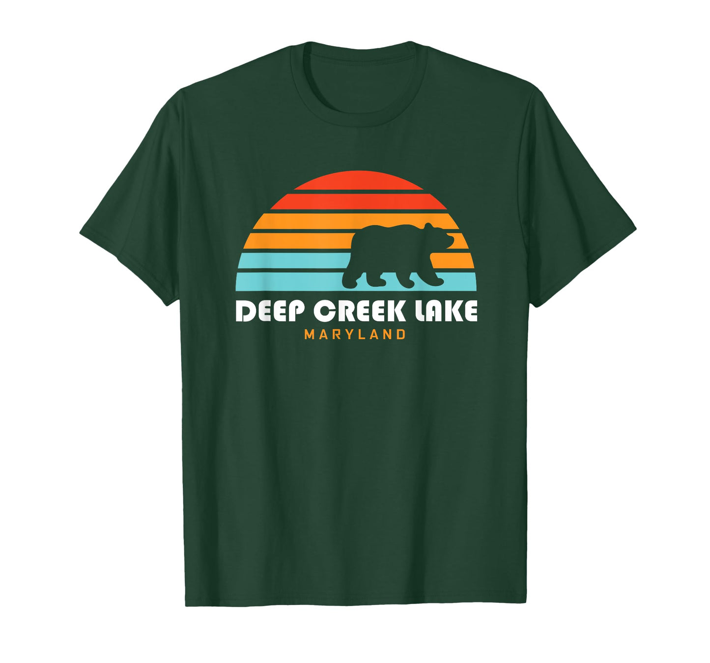 Deep Creek Lake Maryland - Bear Deep Creek Lake T-Shirt