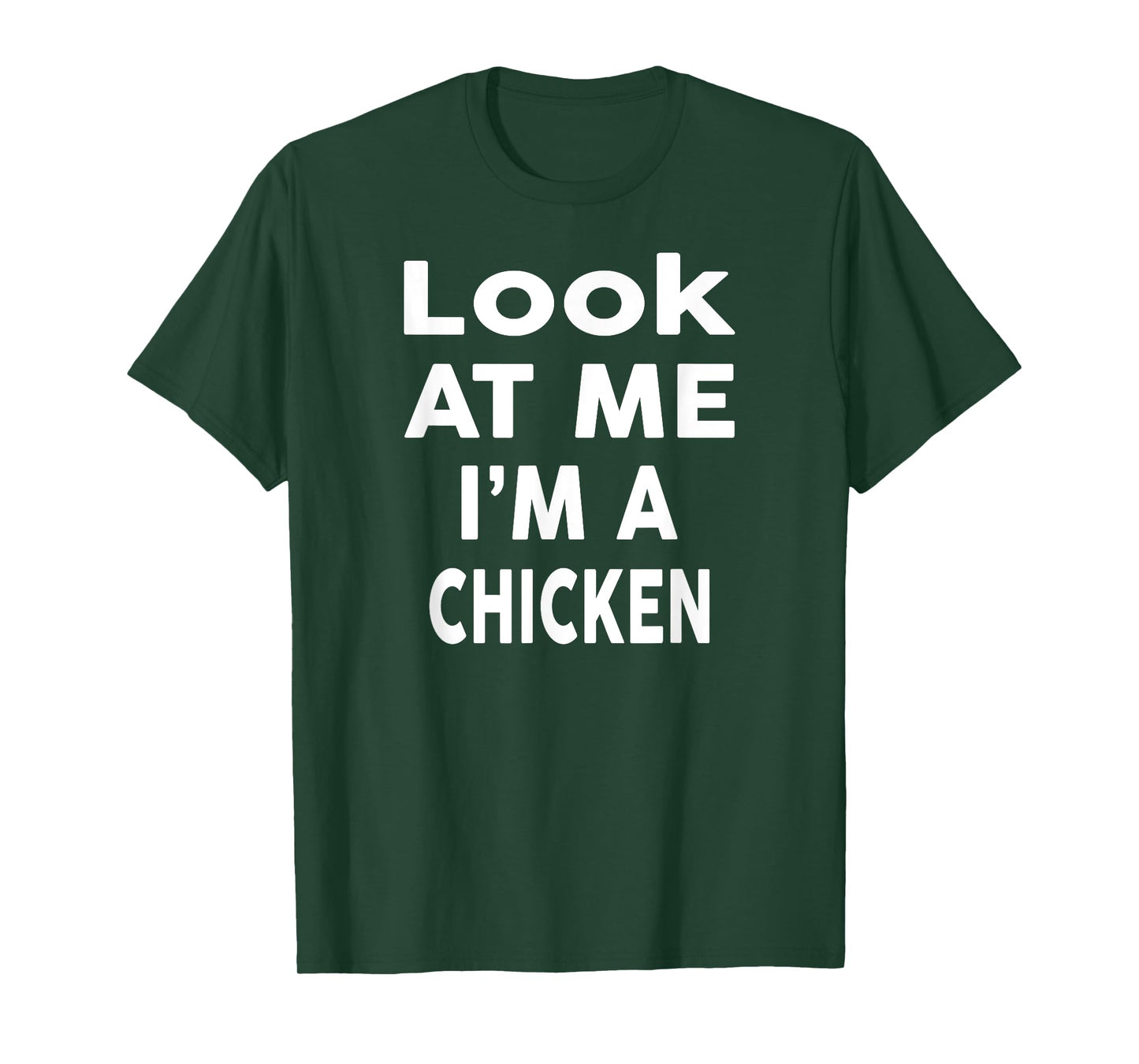 Look at Me I'm A CHICKEN Design Halloween Costume Design T-Shirt